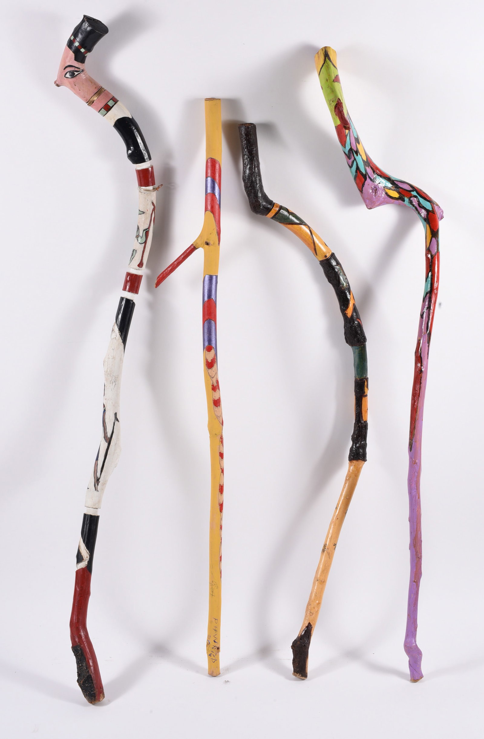 Folk Art Walking Sticks (1 of 2)