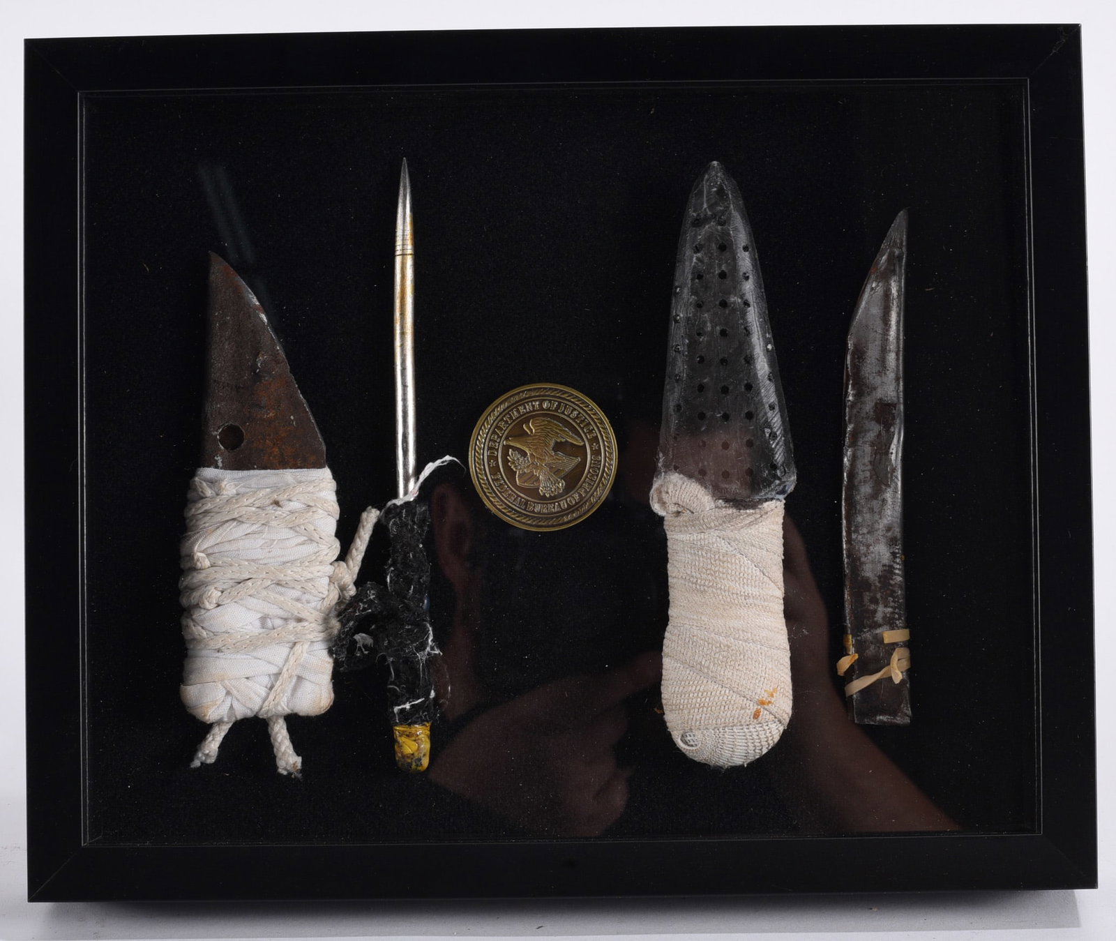 Authentic Federal Prison Recovered Shivs (1 of 2)