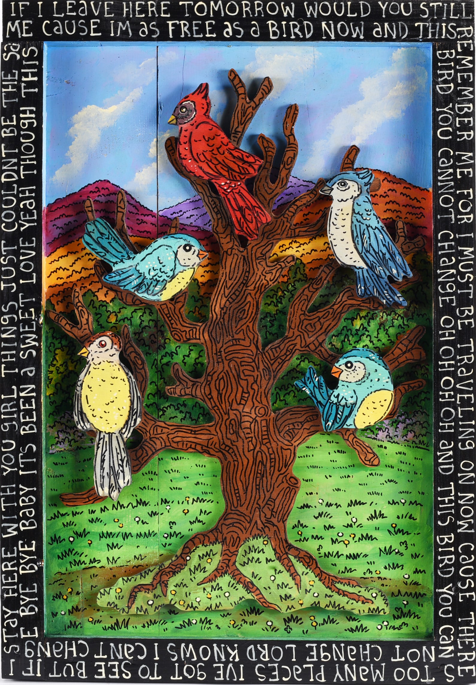 Eric Cunningham Folk Art (1 of 2)