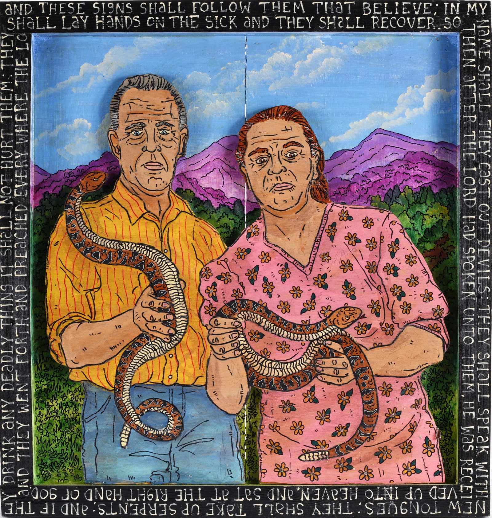 Eric Cunningham Folk Art (1 of 2)
