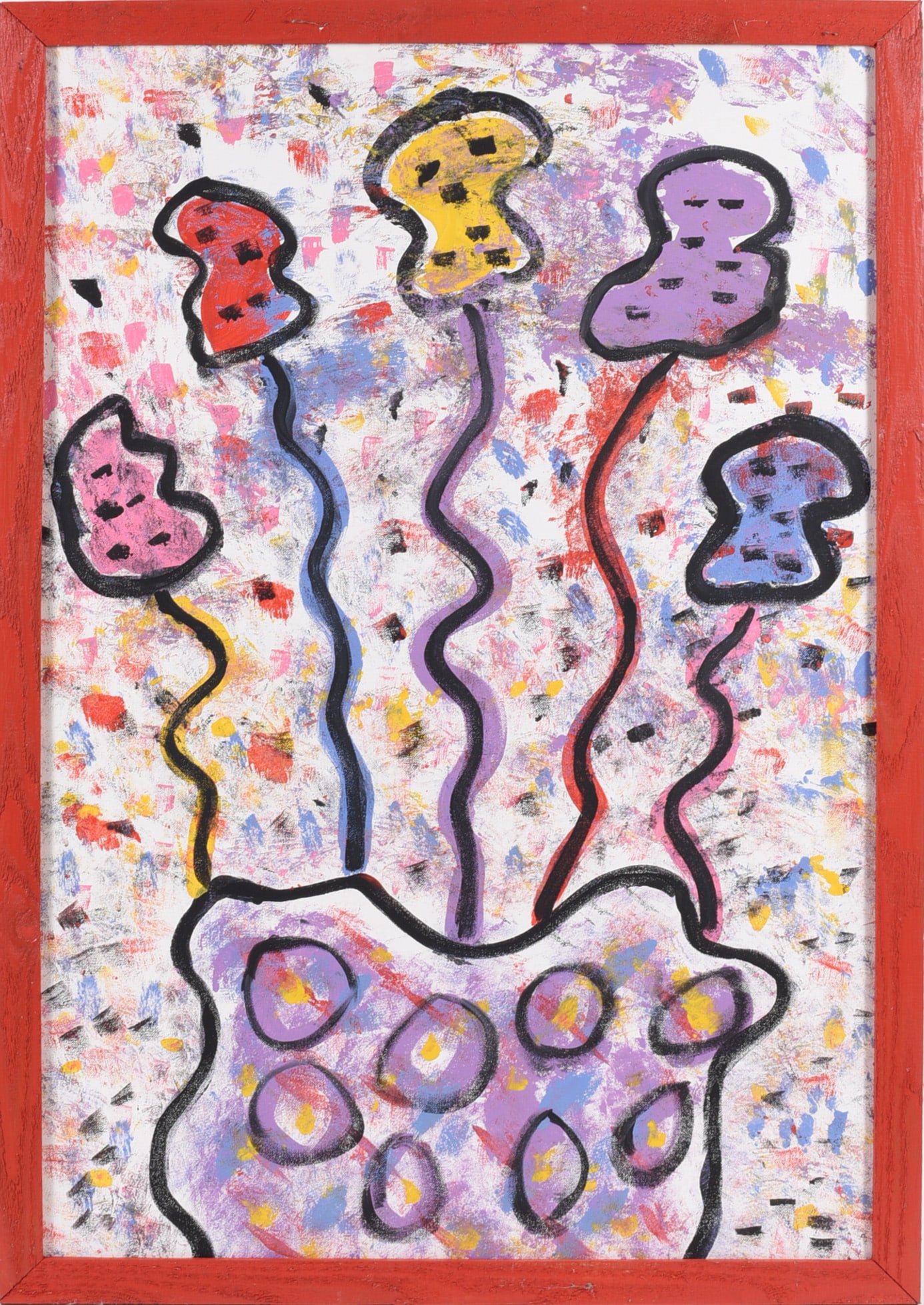 Sam Ezell Folk Art Painting (1 of 2)