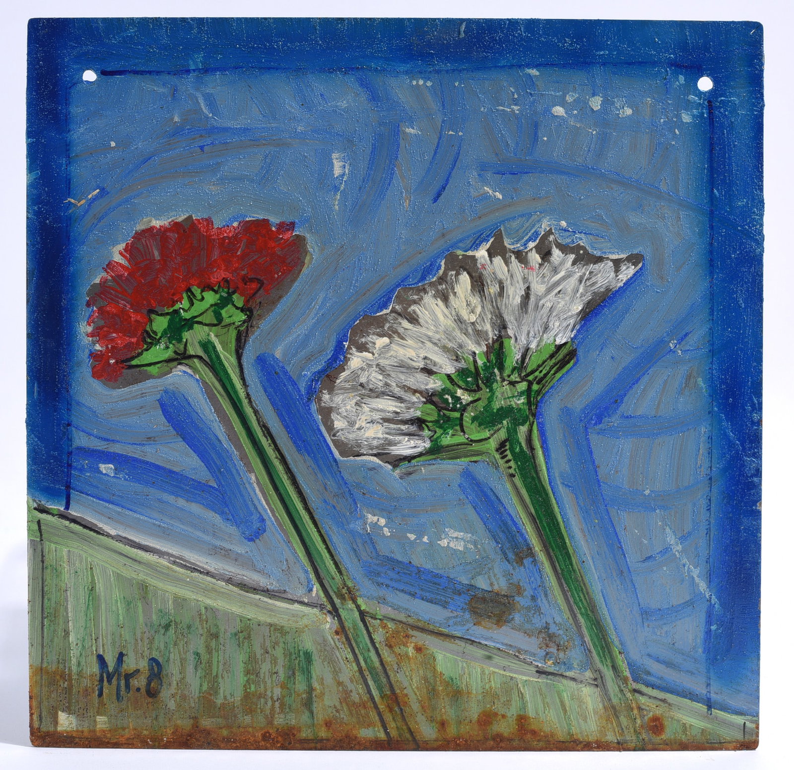 Mr. Eight Self Taught Art Painting (1 of 2)