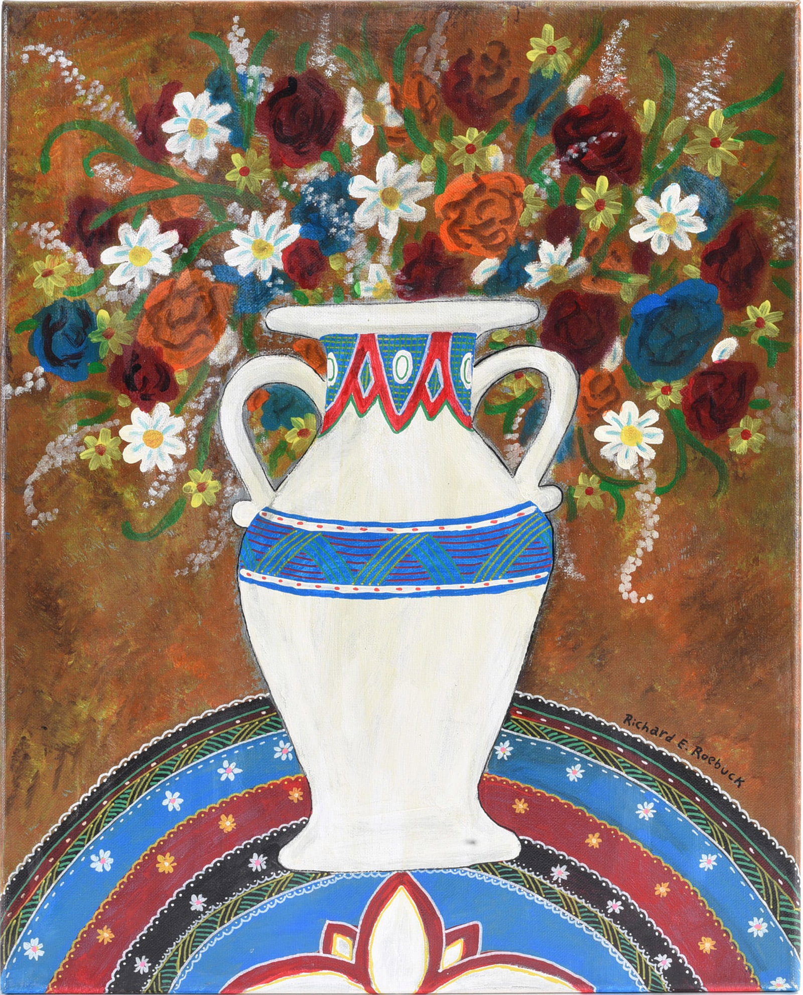 Richard Roebuck Painting (1 of 2)