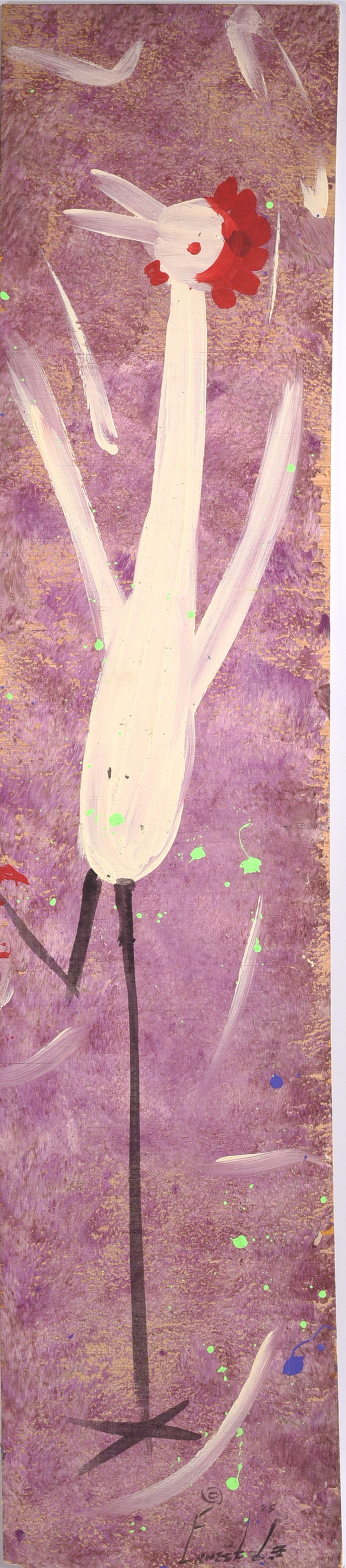 Ernest Lee Folk Art Painting (1 of 2)