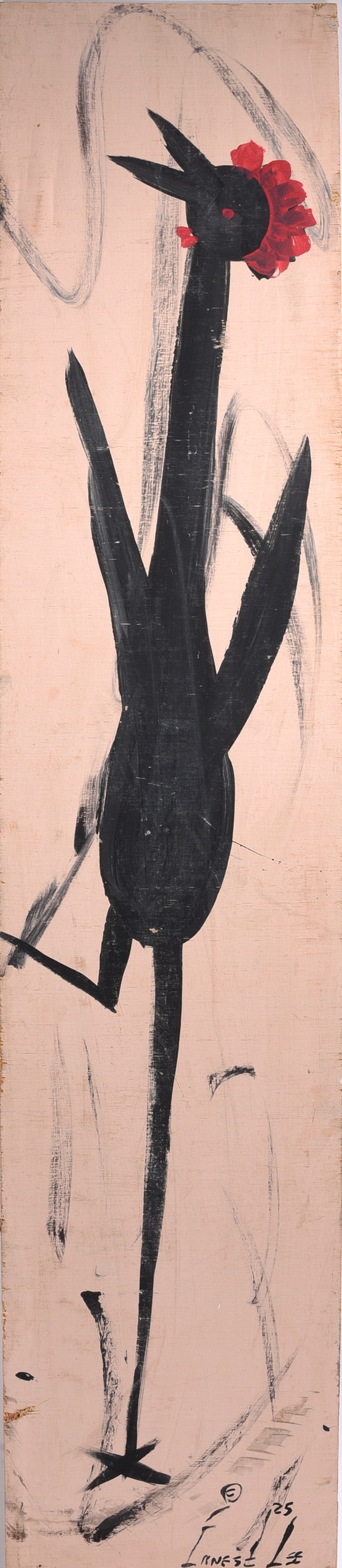 Ernest Lee Folk Art Painting (1 of 2)