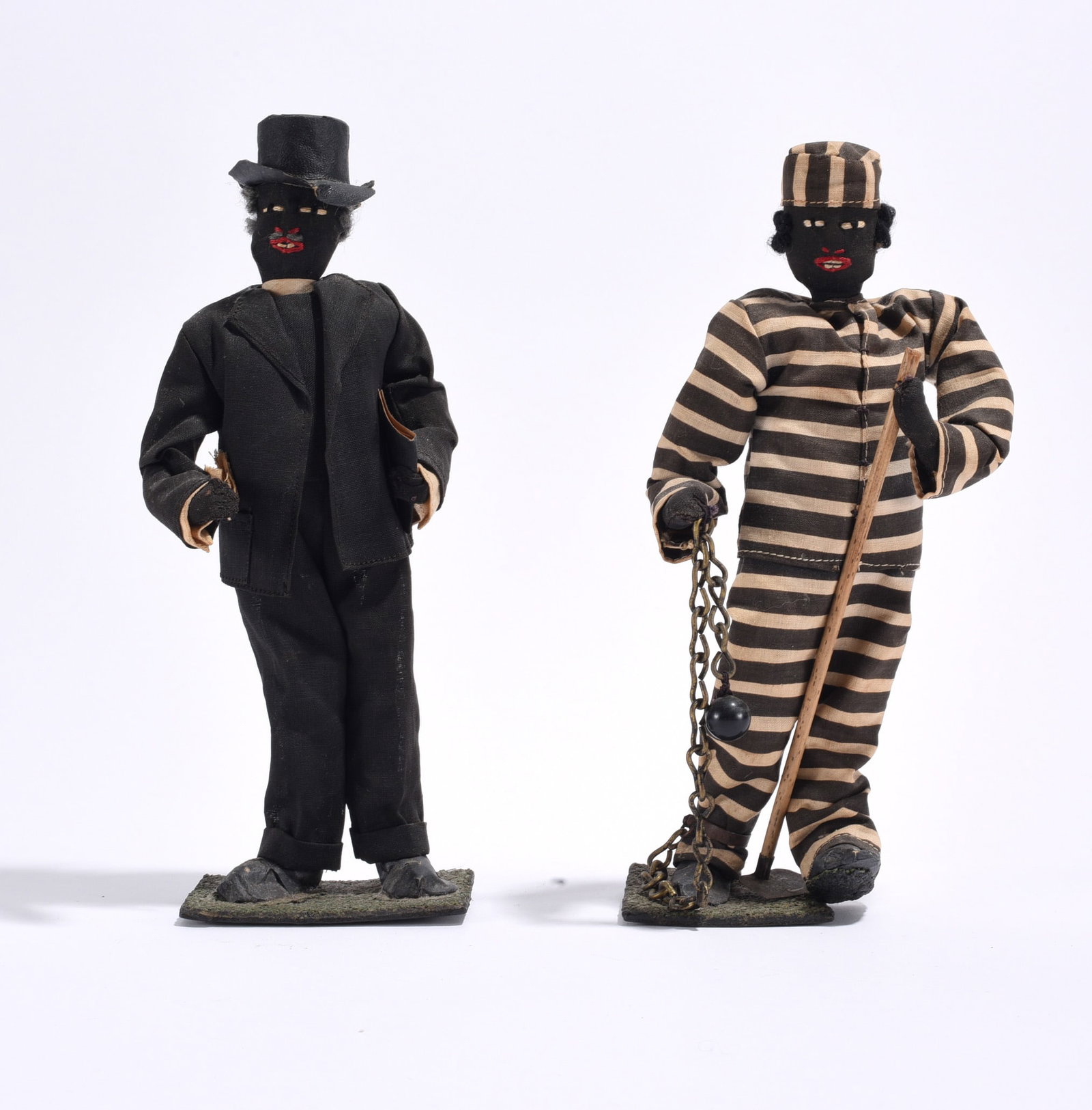 Folk Art Black Dolls (1 of 3)