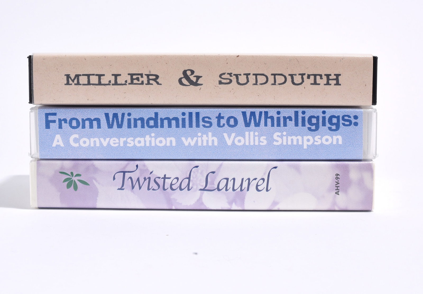 Rare Outsider Art VHS Tapes: 5"x8" rare vhs tapes on RA Miller, Jimmy Lee Sudduth, Vollis Simpson and the West Virginia Folk Art scene. please see photos for condition. All items are in estate condition We do offer in house shipp