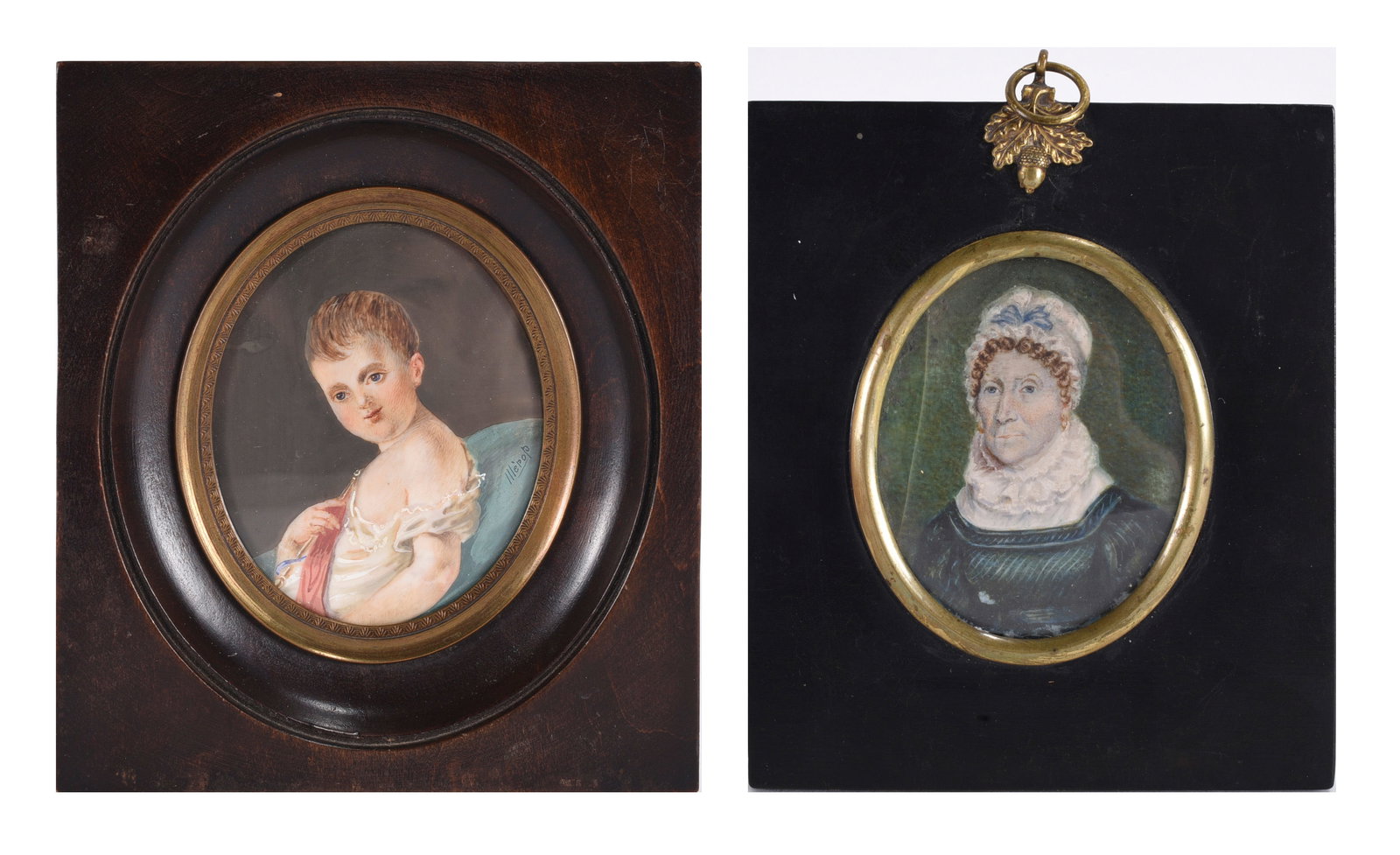 19th Century Miniature Paintings (1 of 4)