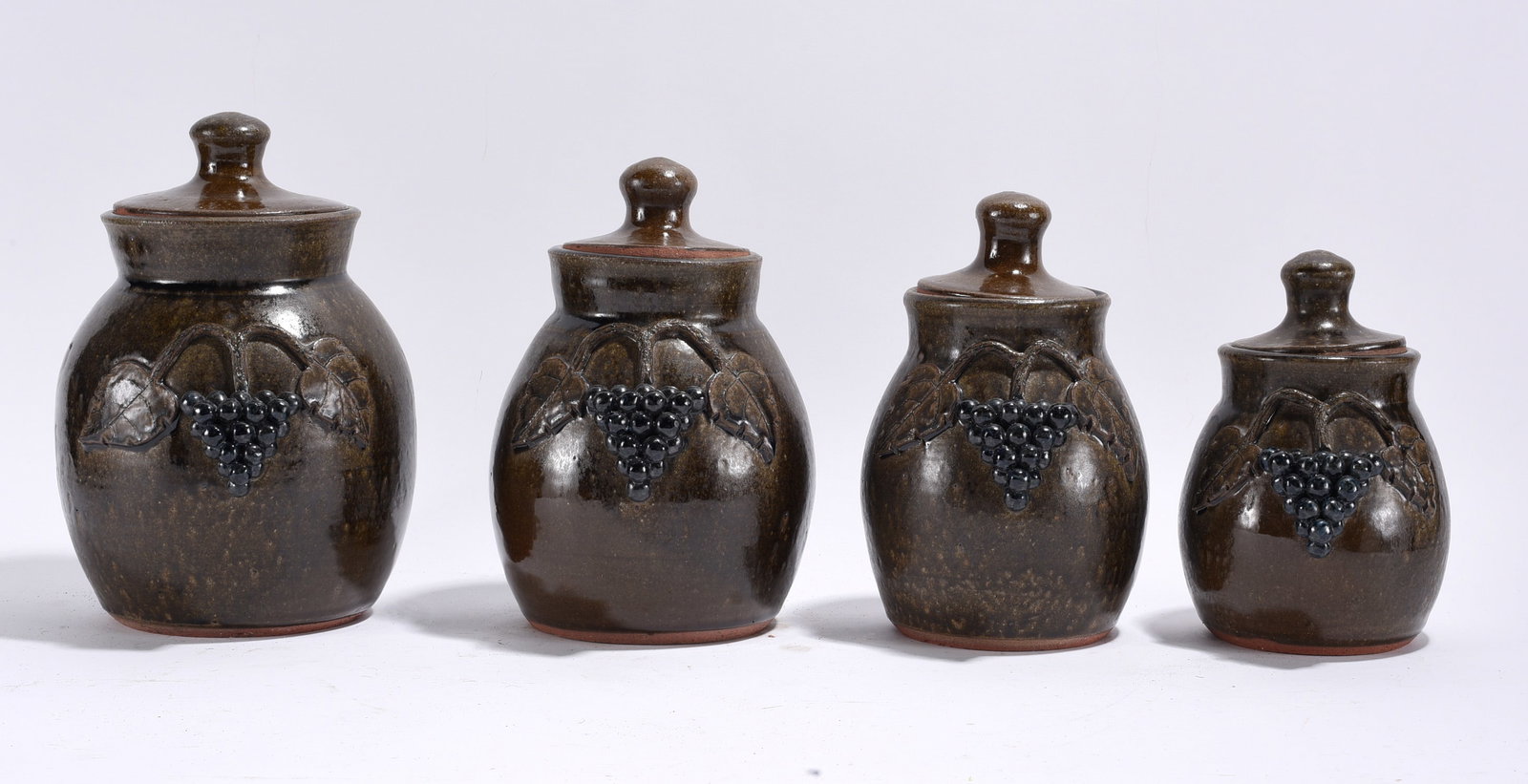 Warren Welch Graduated Set of Jars (1 of 4)
