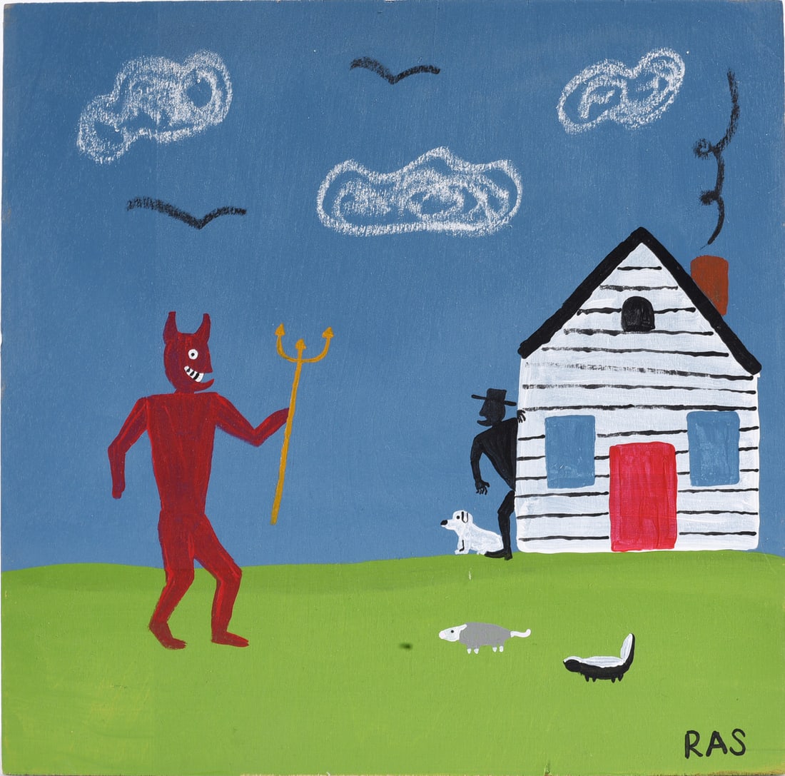 Randall Stephens Painting Out for a Walk (1 of 2)