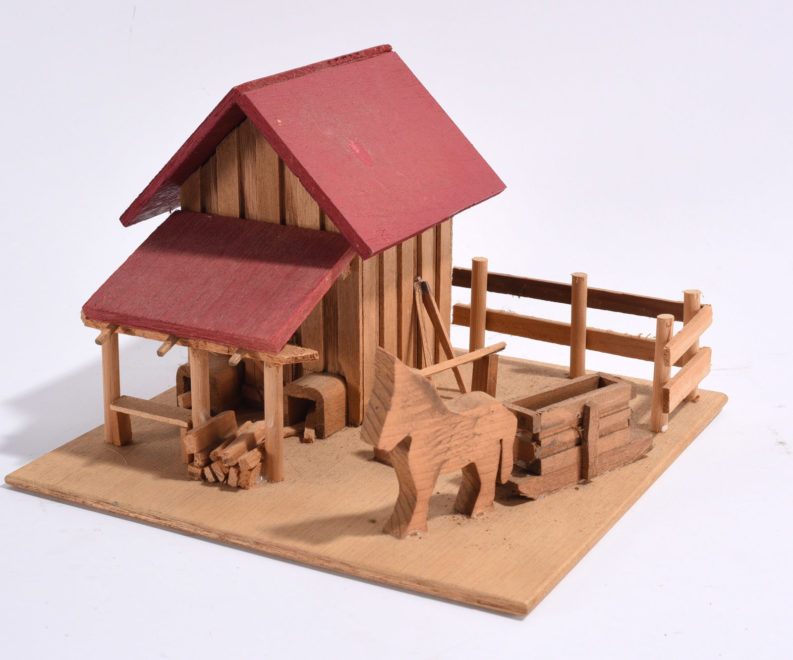 Folk Art Wooden House (1 of 2)