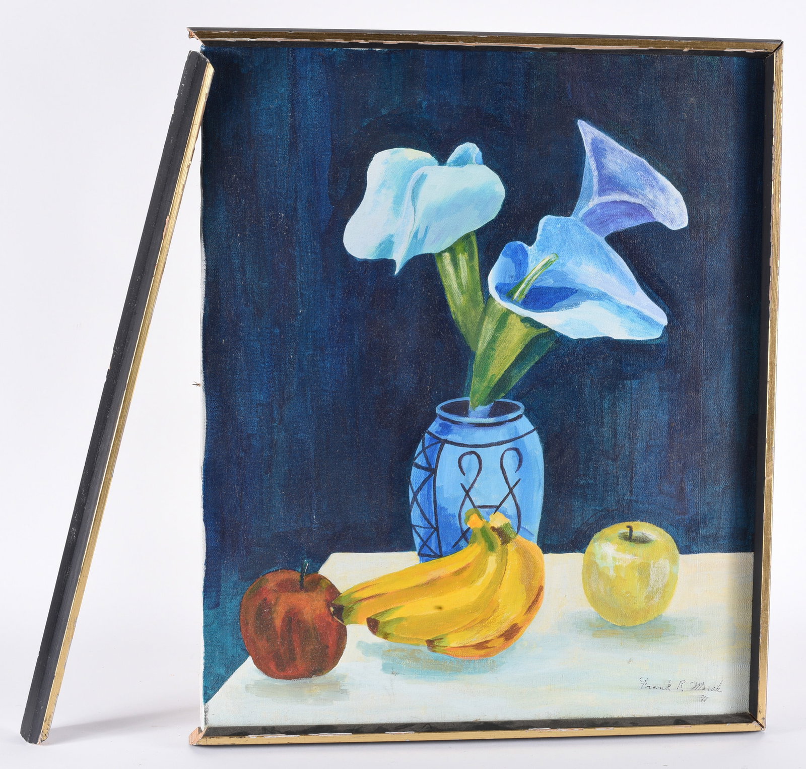 Frank Mack Painting on Canvas (1 of 3)