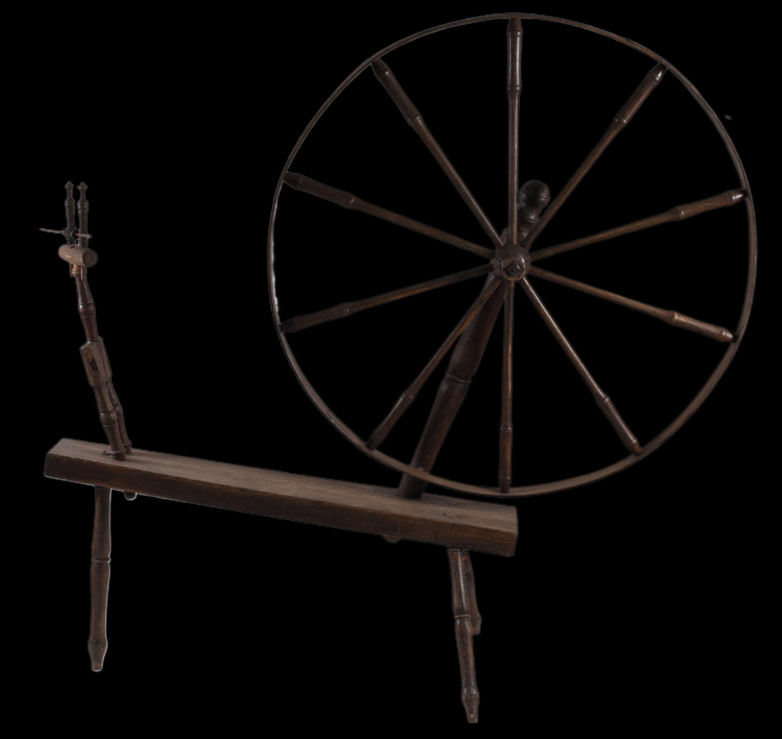 Salem North Carolina Spinning Wheel ca. 1790 (1 of 5)