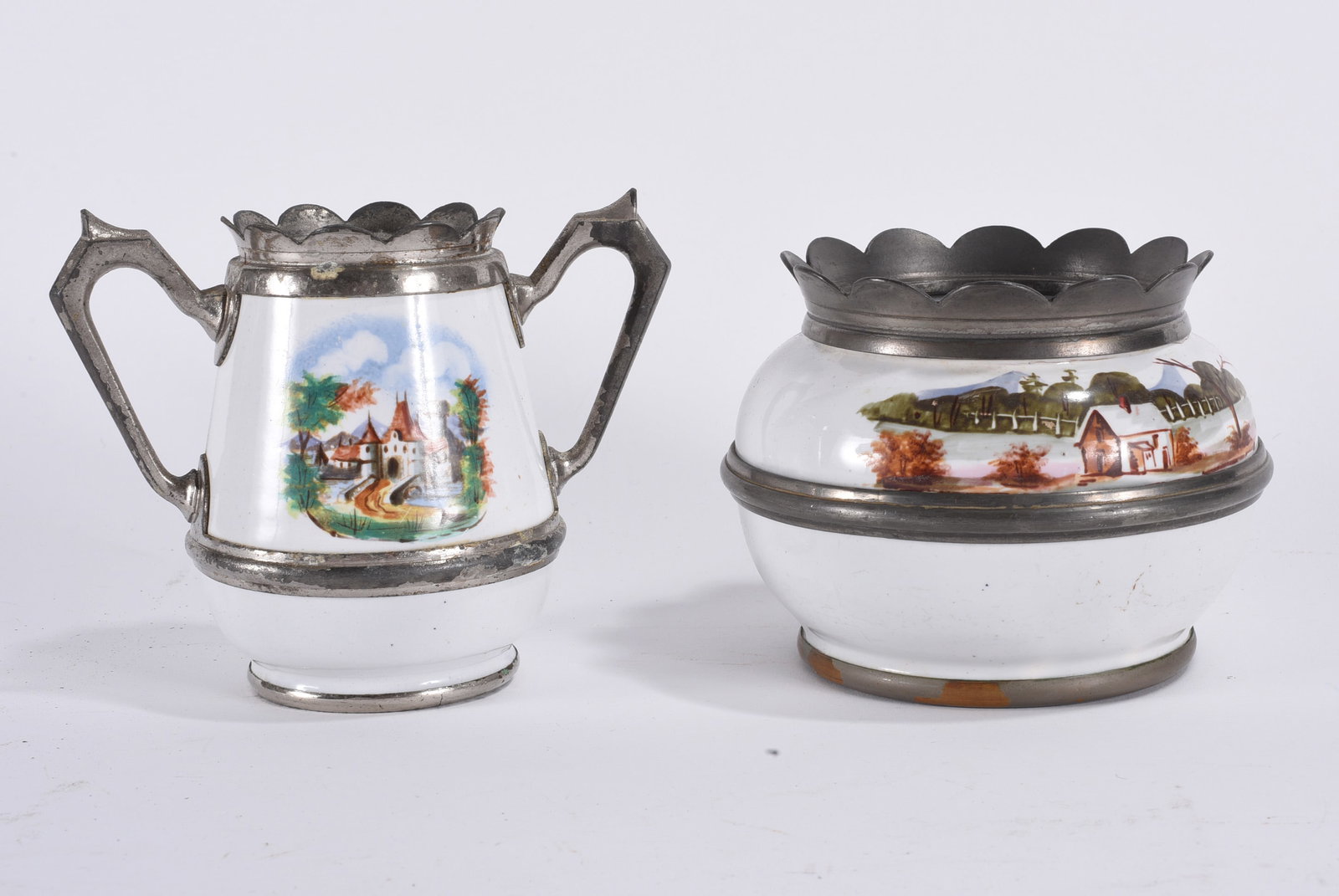 Enamelware Sugar Jars (1 of 3)
