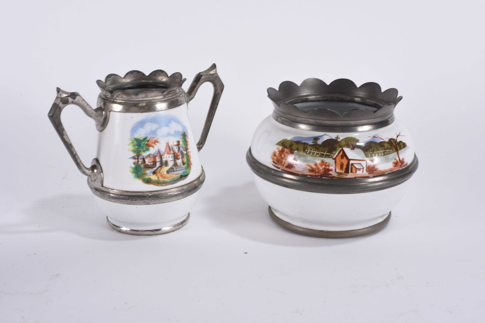 Enamelware Sugar Jars - 2