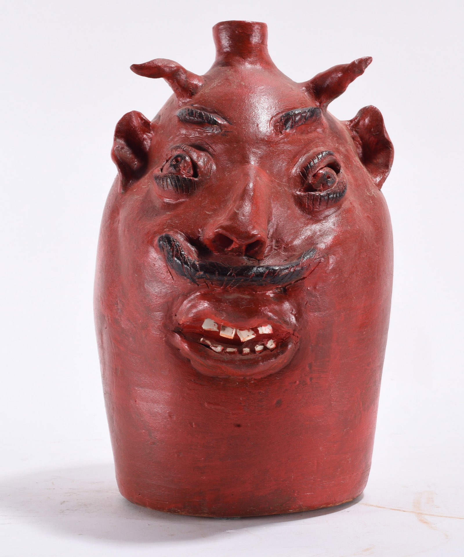 Louise Brown Devil Face Jug (1 of 4)