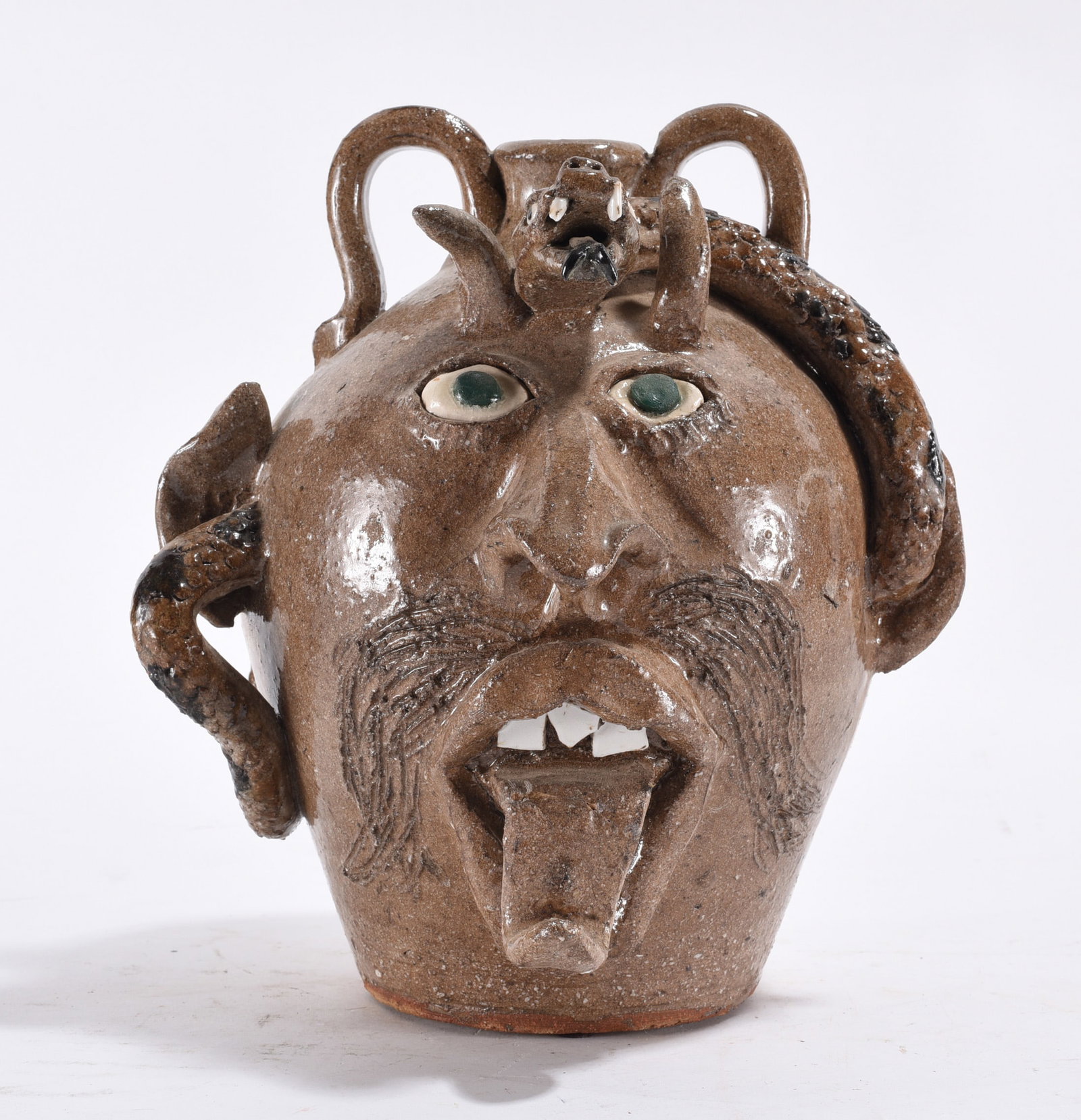 Hal Dedmond Devil Face Jug (1 of 4)