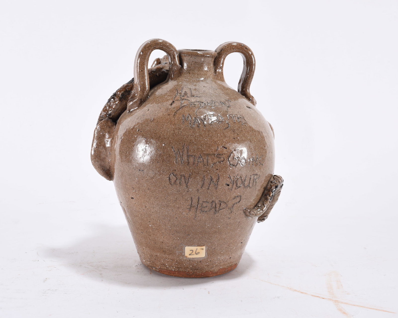 Hal Dedmond Devil Face Jug - 3