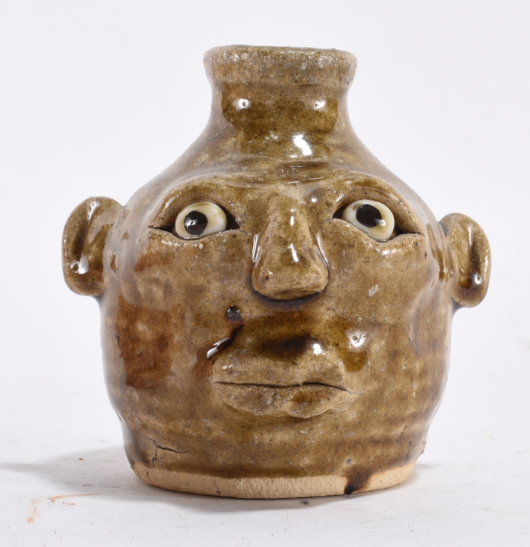 Anita Meaders Small Face Jug (1 of 4)