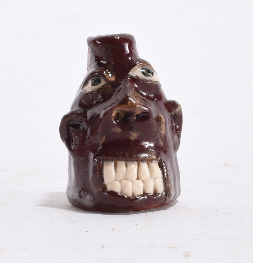 Stacy Lambert Miniature Face Jug (1 of 3)