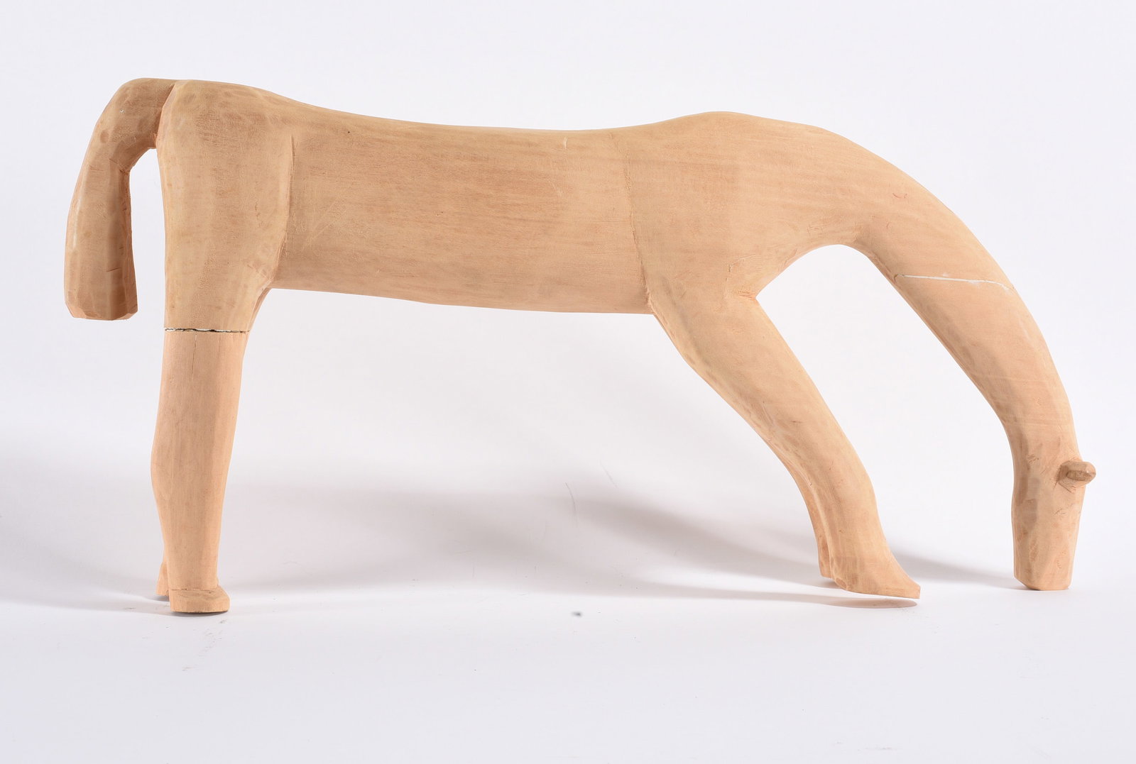 Garland and Minnie Adkins Carved Horse (1 of 3)