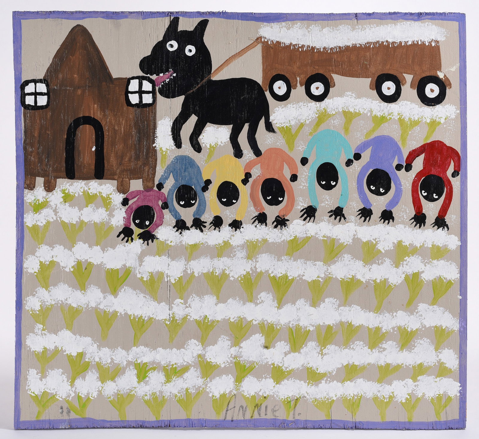 Annie Tolliver Folk Art Painting (1 of 4)