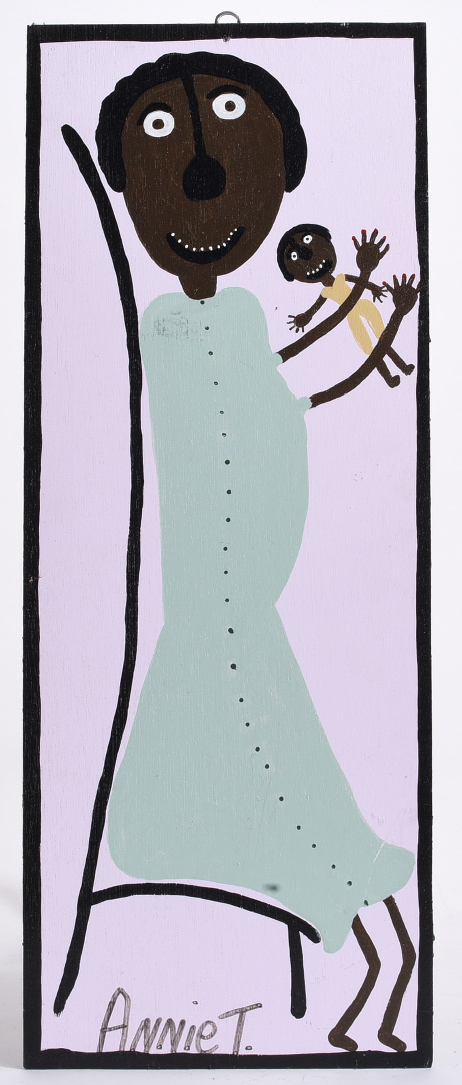 Annie Tolliver Folk Art Painting (1 of 2)