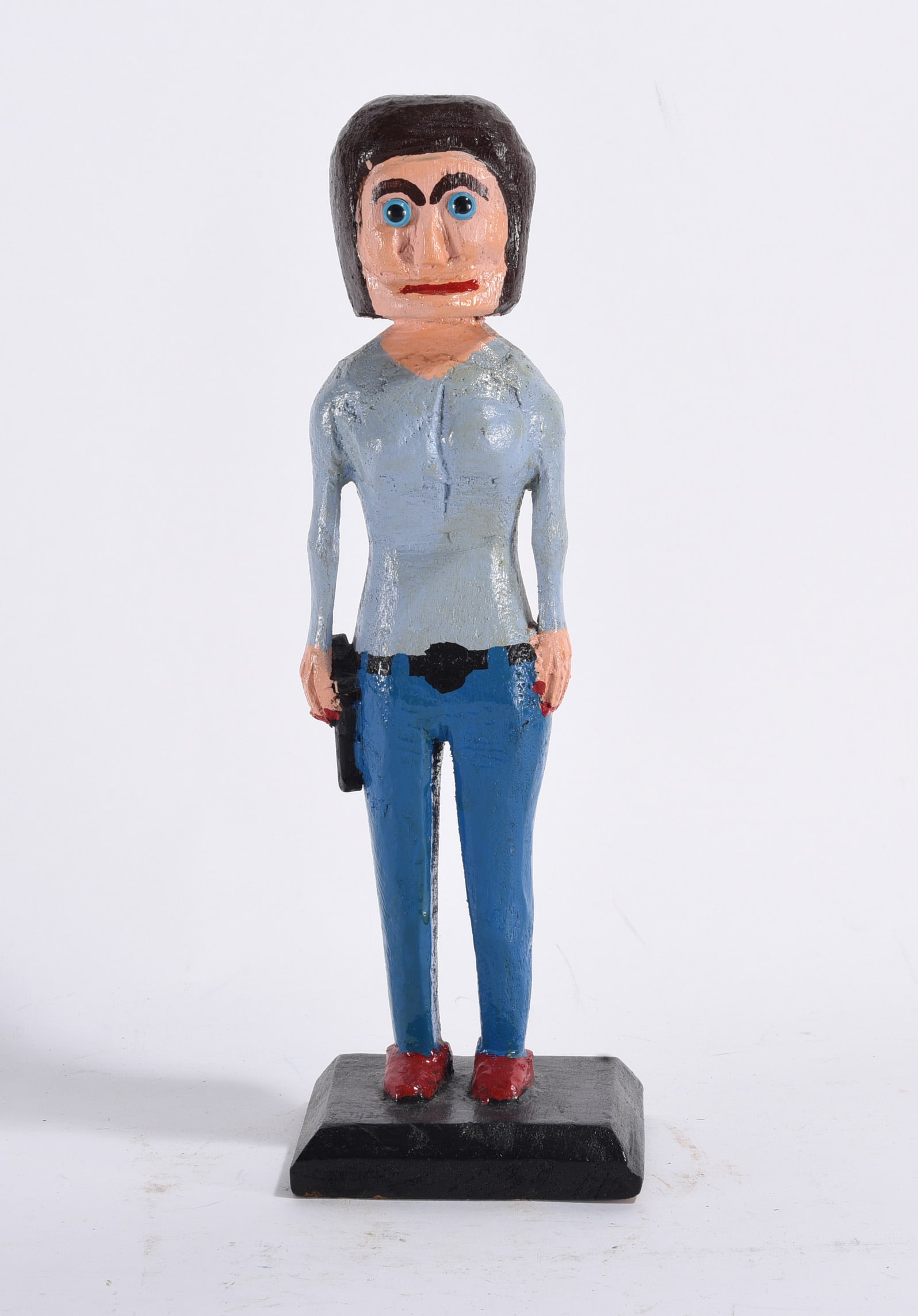 Denzil Goodpasture Folk Art Carving (1 of 3)