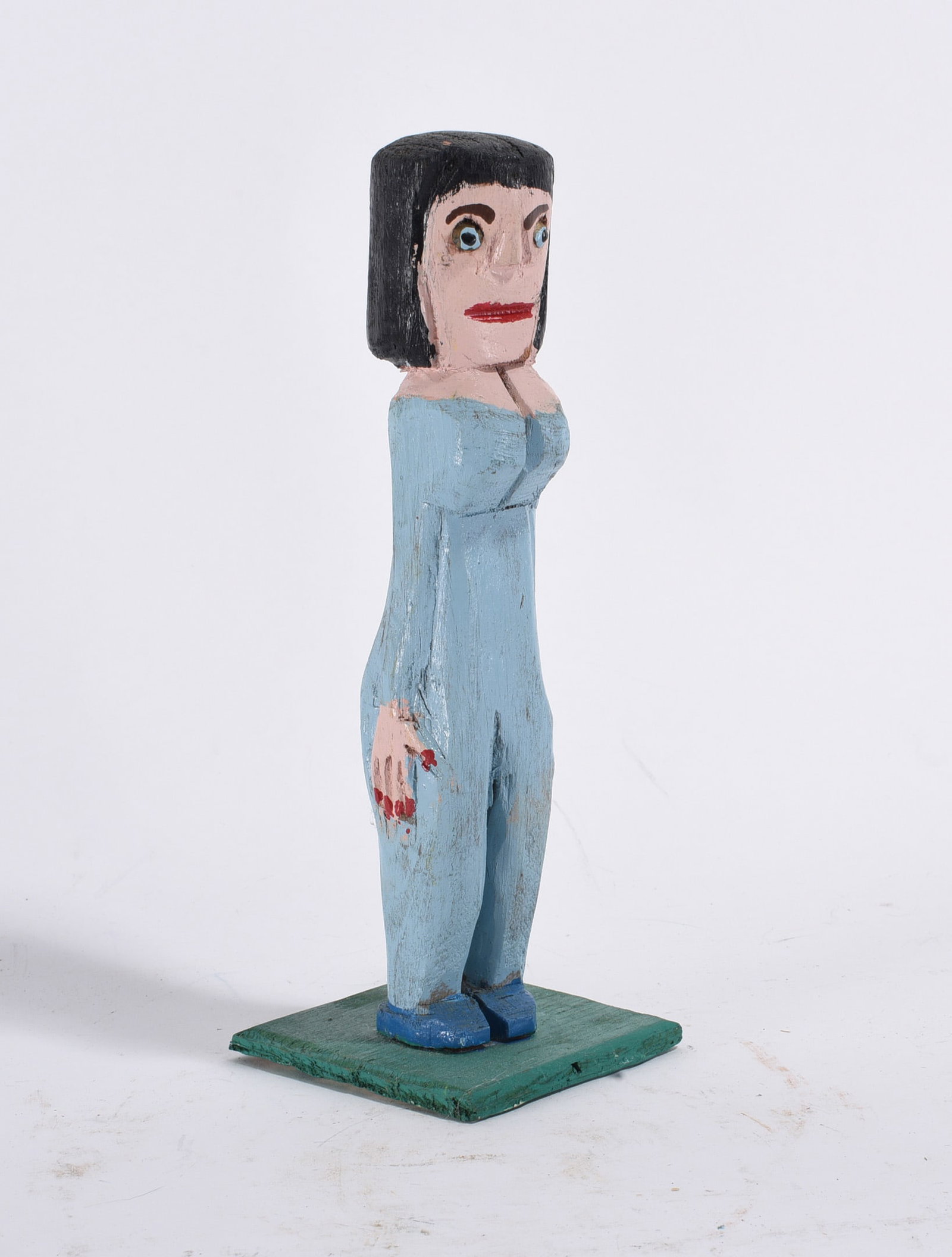 Denzil Goodpasture Folk Art Carving (1 of 3)