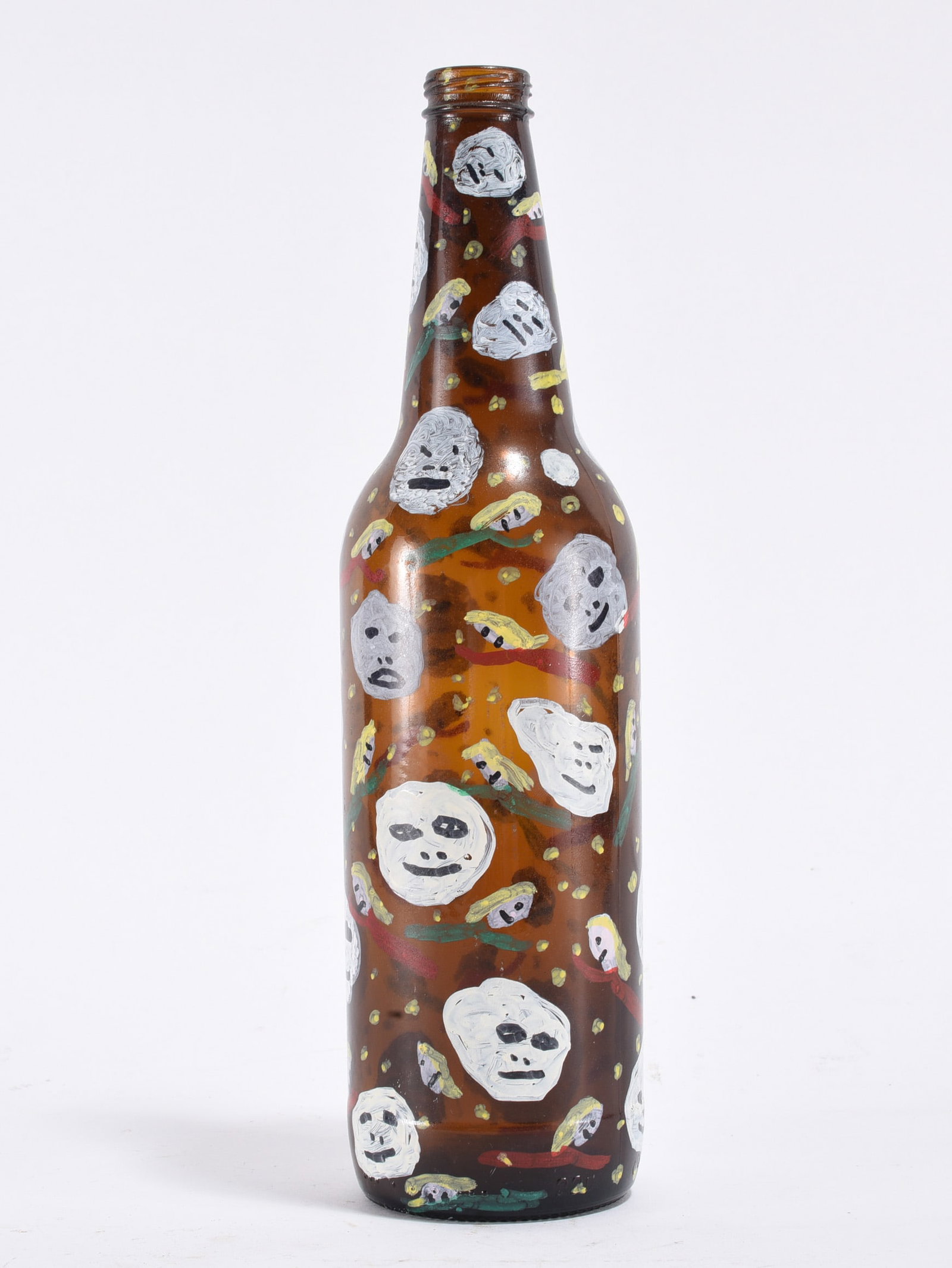 Howard Finster Painted Bottle (1 of 4)