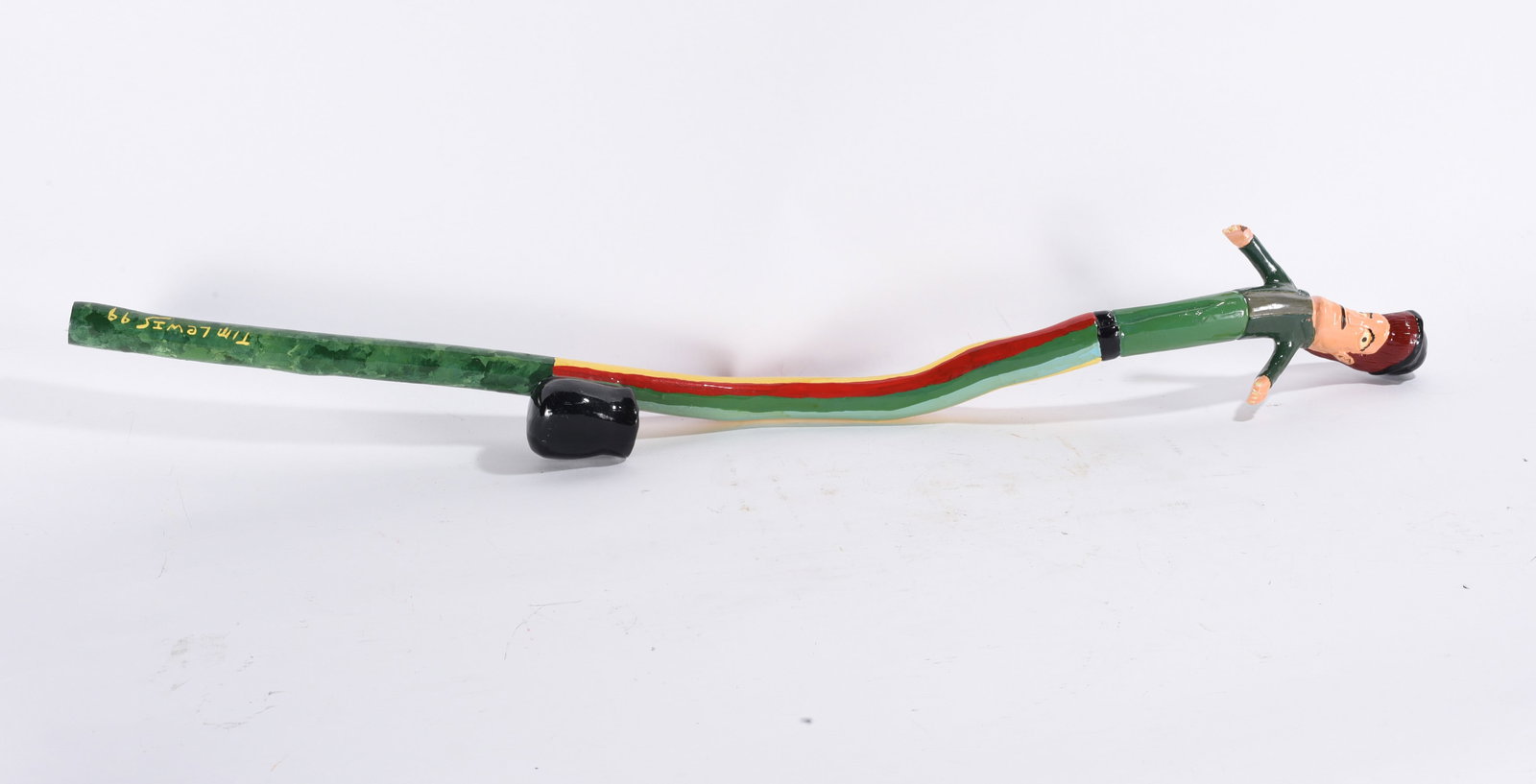 Tim Lewis Folk Art Cane (1 of 3)