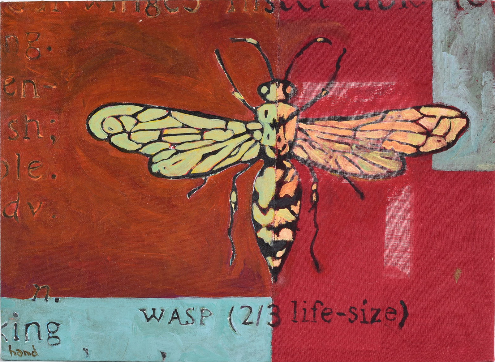 Jeff Hand Painting on Canvas (1 of 2)