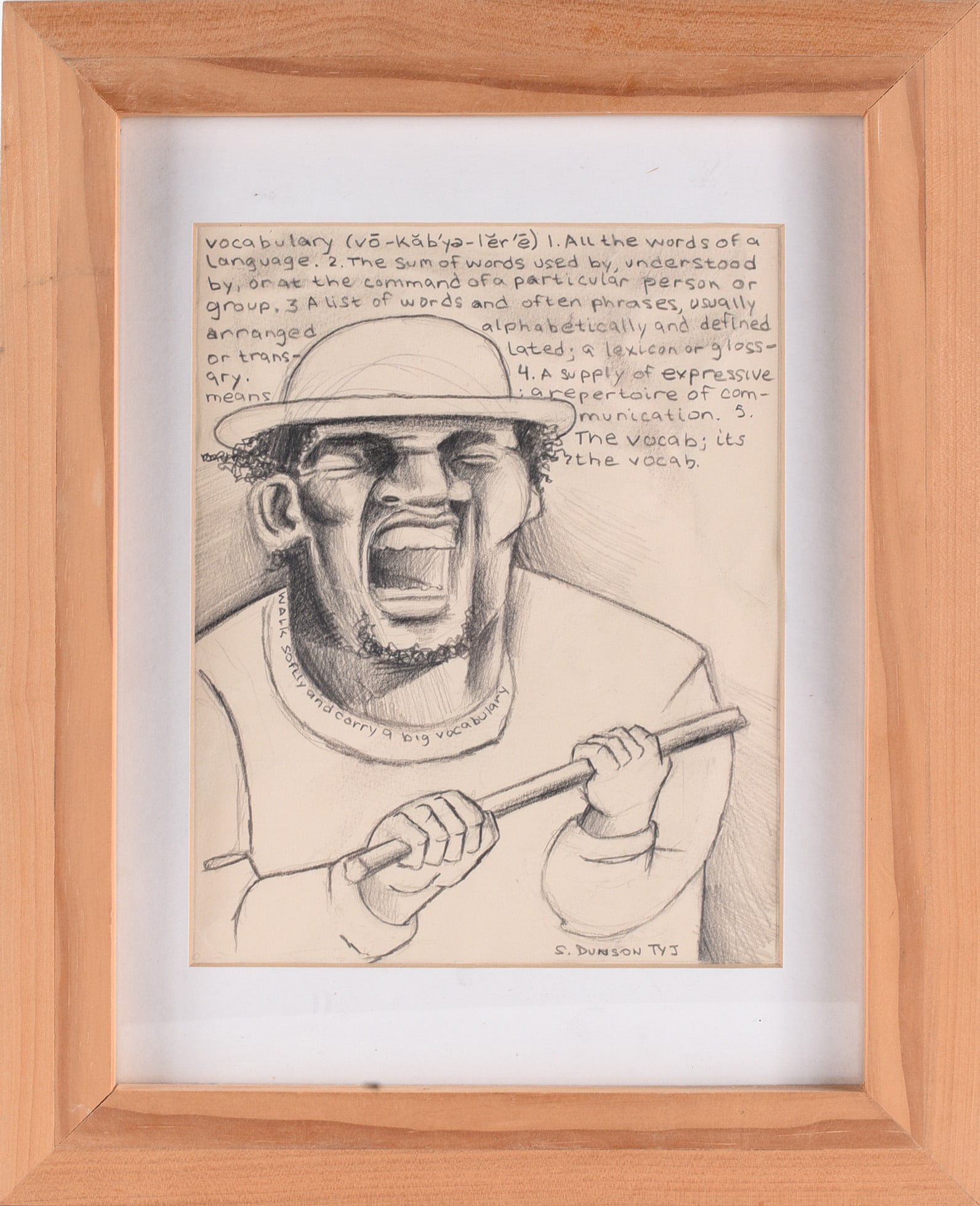 Sam Dunson Drawing on Paper (1 of 2)