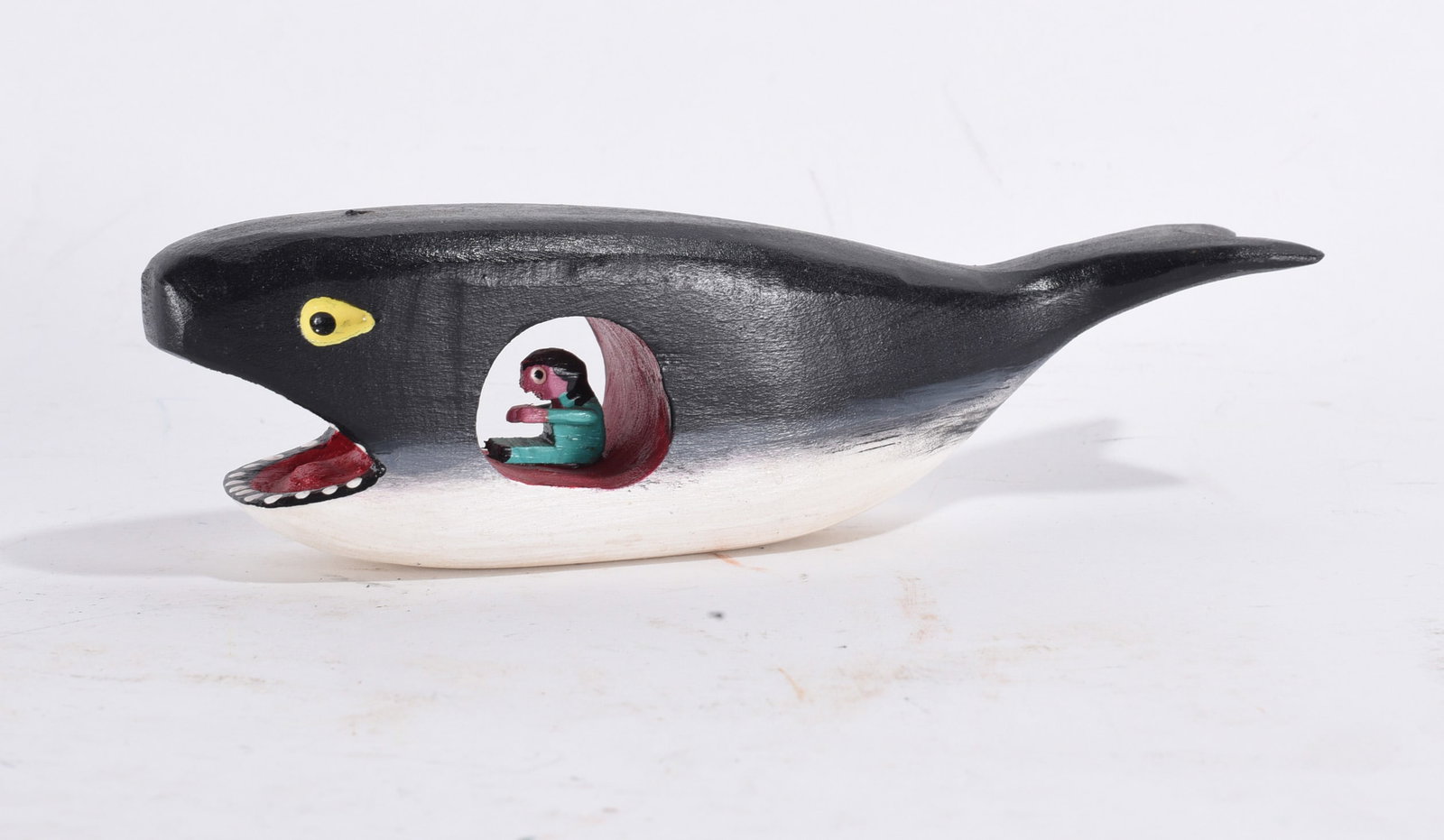 Jim Lewis Carved Whale (1 of 3)