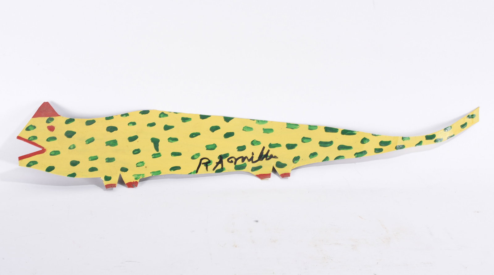 RA Miller Folk Art Lizard (1 of 2)