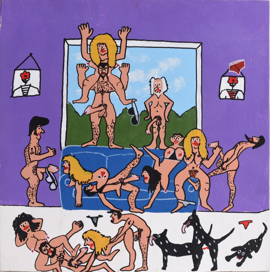 Harry Jennings Nude Painting (1 of 2)