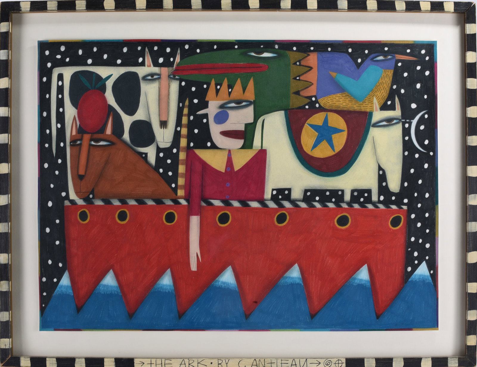 Painting by Chris Roberts Antieau (1 of 2)