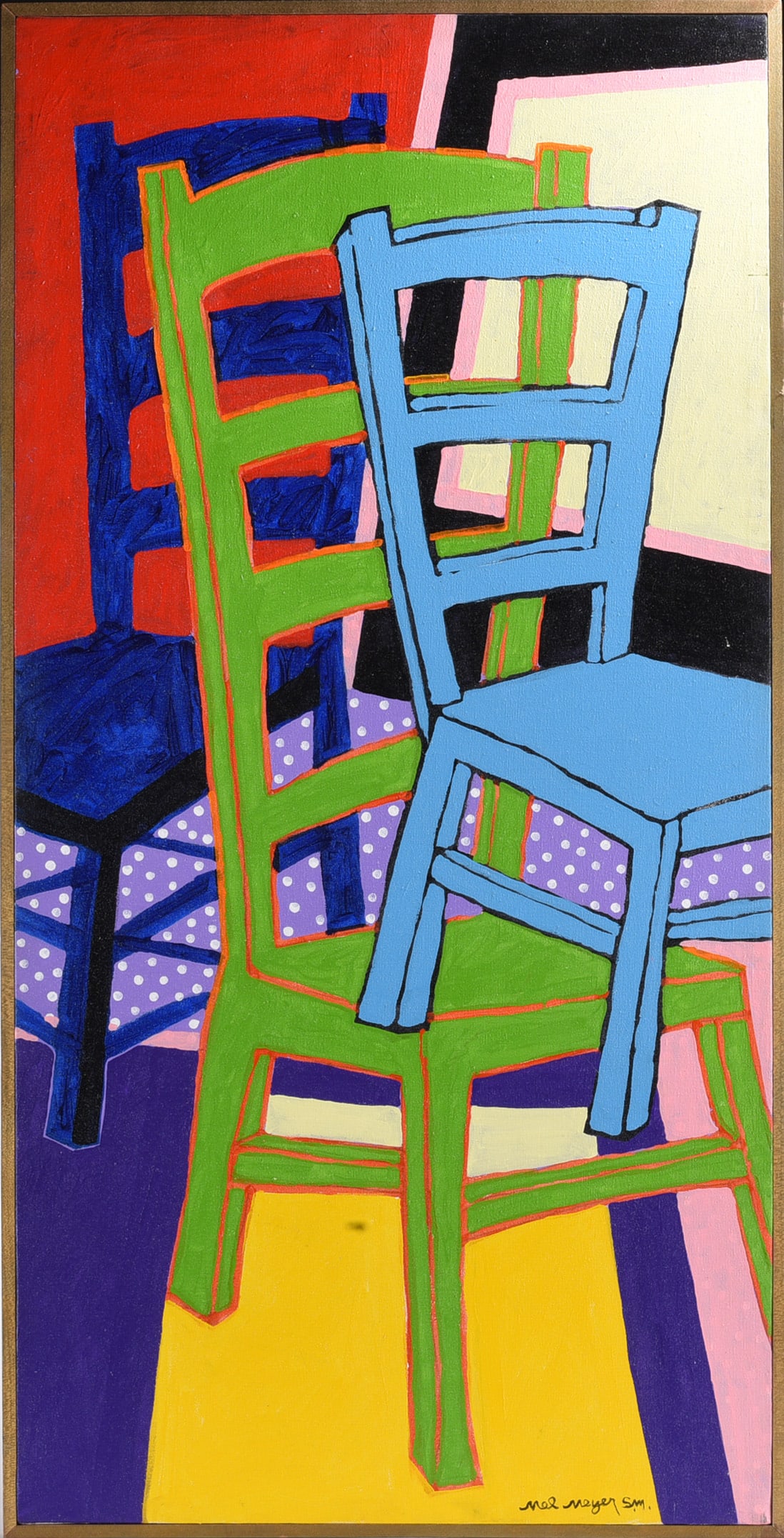 Mel Meyer Painting (1 of 2)