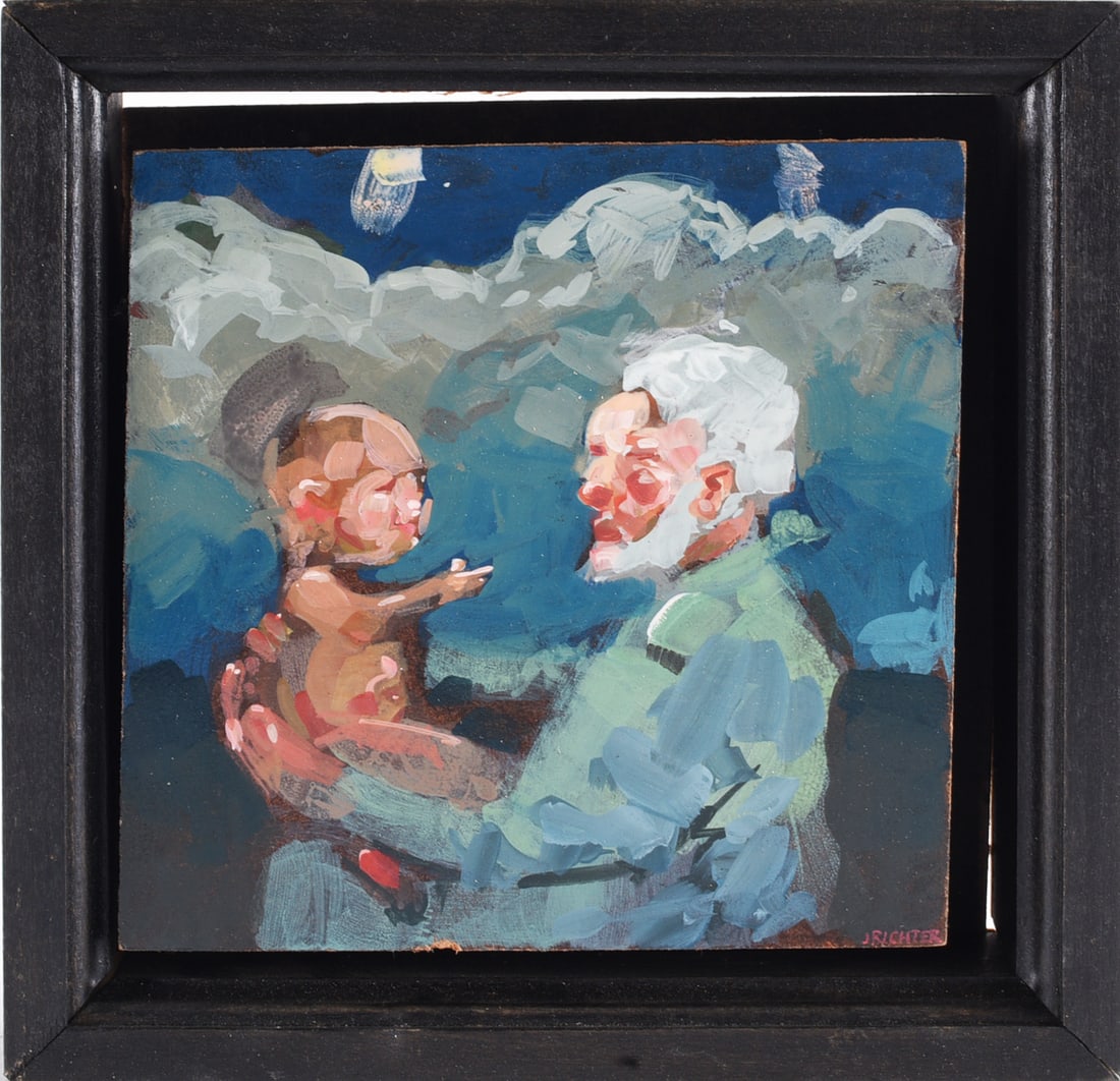 Jonathan Richter Painting (1 of 2)