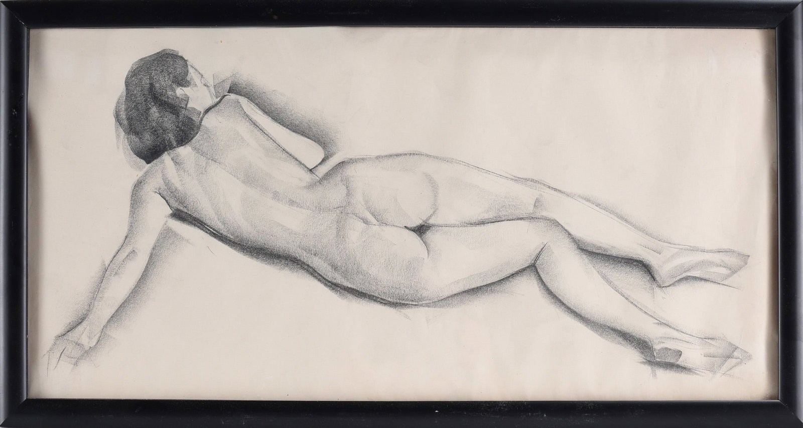 Nude Drawing on Paper (1 of 2)