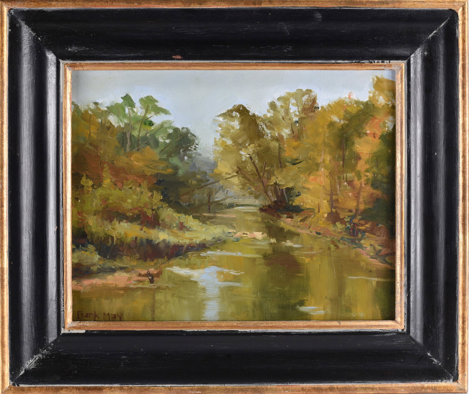 Frank May Signed Painting (1 of 2)