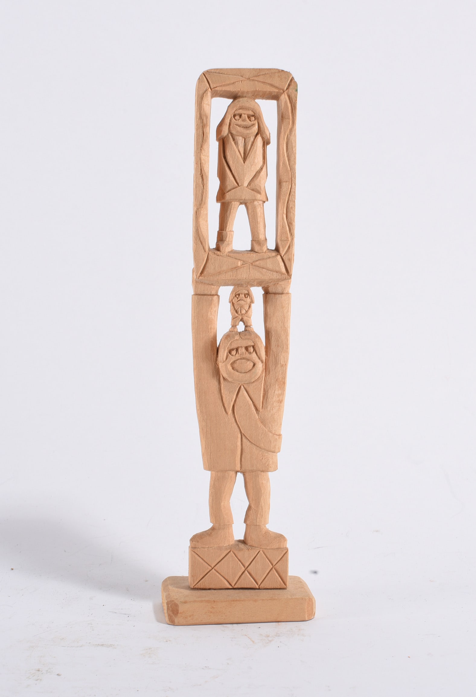 Rev. Herman Hayes Folk Art Carving (1 of 3)