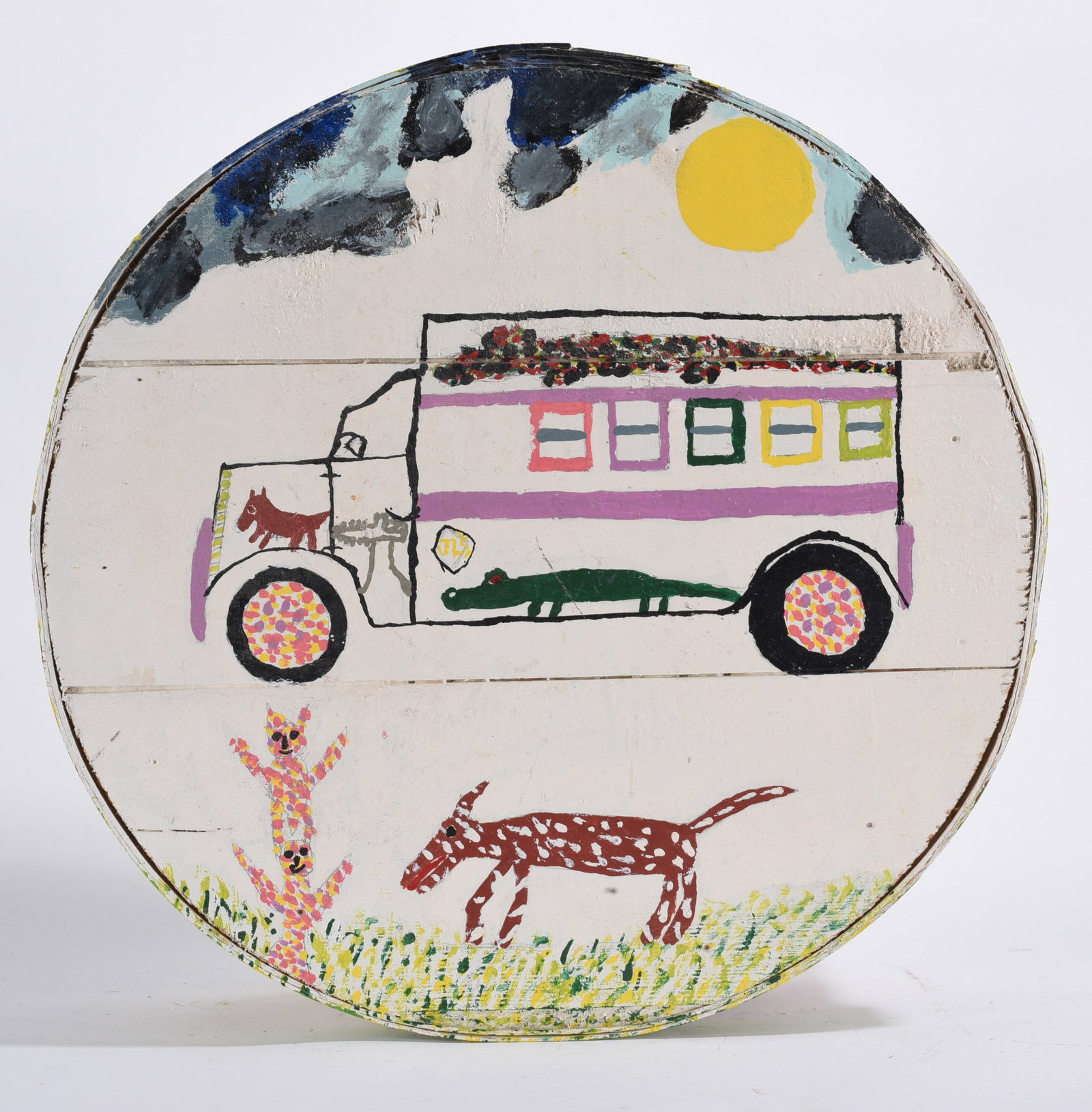 Folky Painted Box (1 of 5)