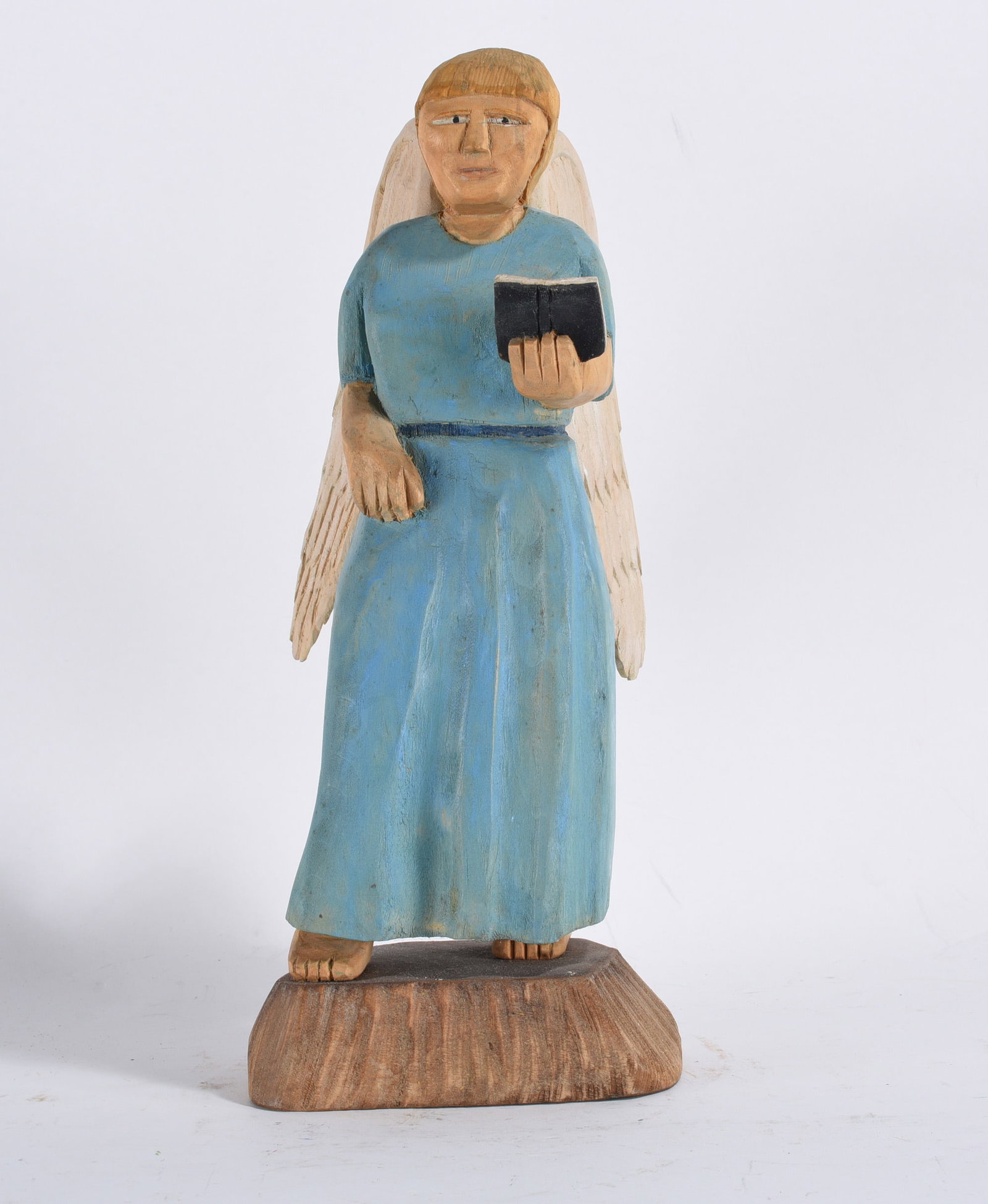 Roy Pace Folk Art Carved Figure (1 of 3)