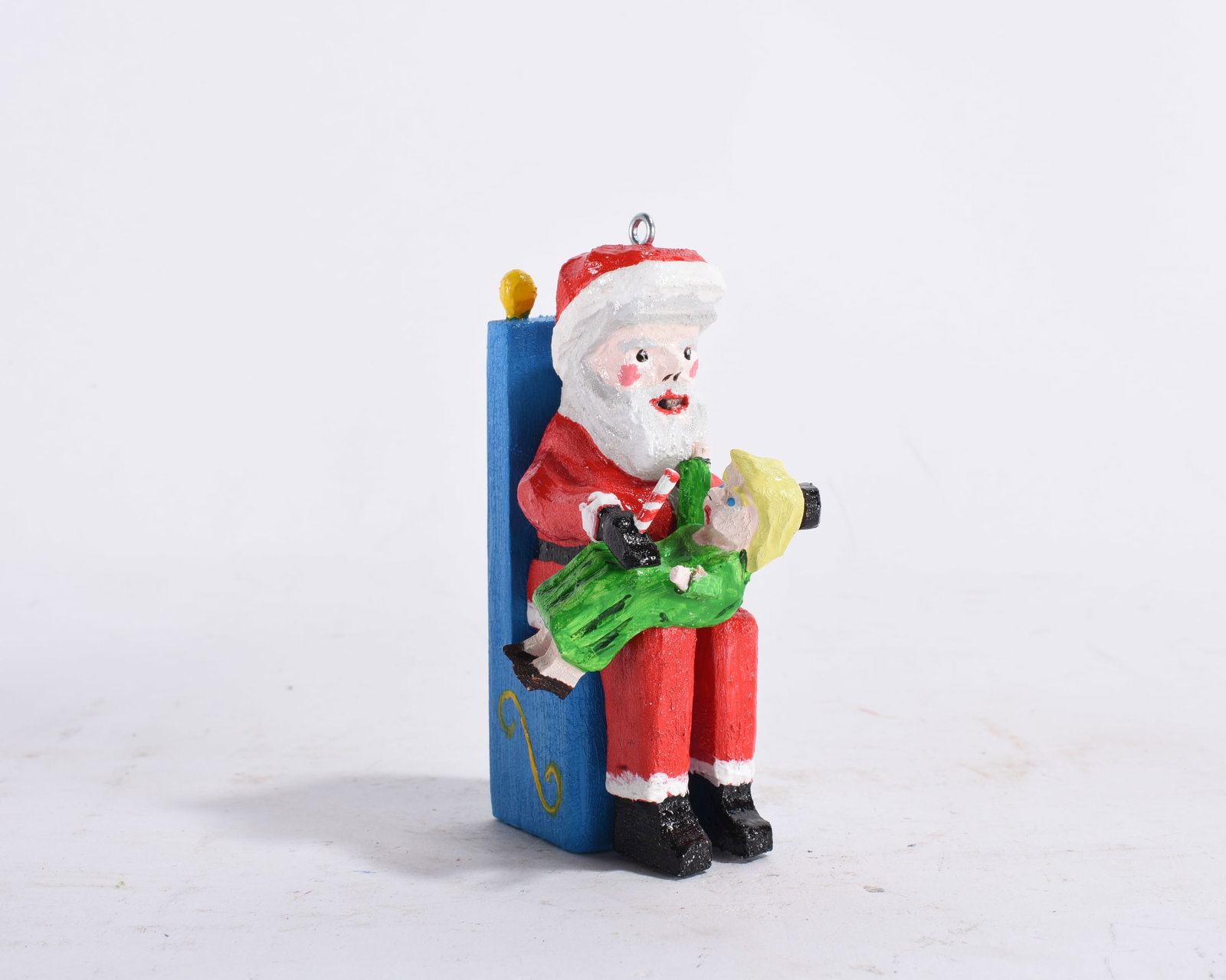 Wes Jones Wood Carved Santa (1 of 3)