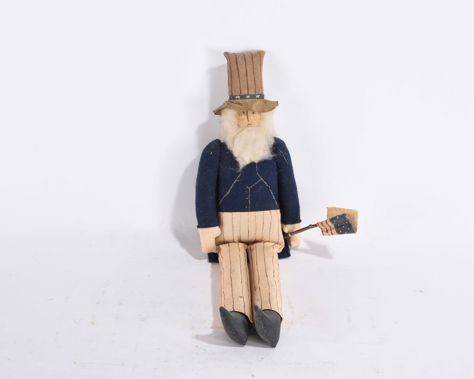 Folky Cloth Doll (1 of 2)