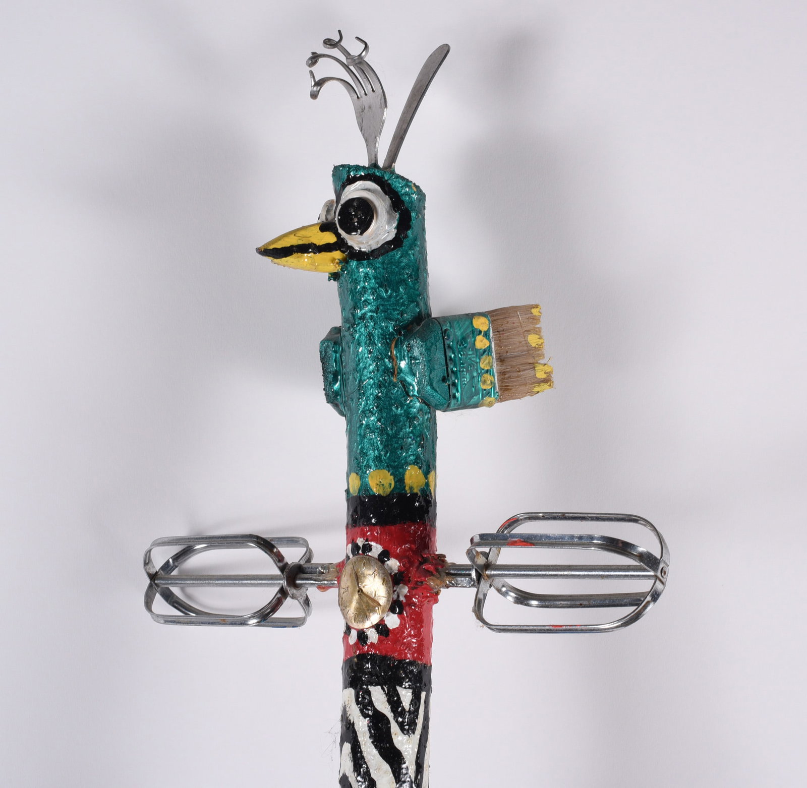 Chris Clark Folk Art Cane Staff (1 of 3)