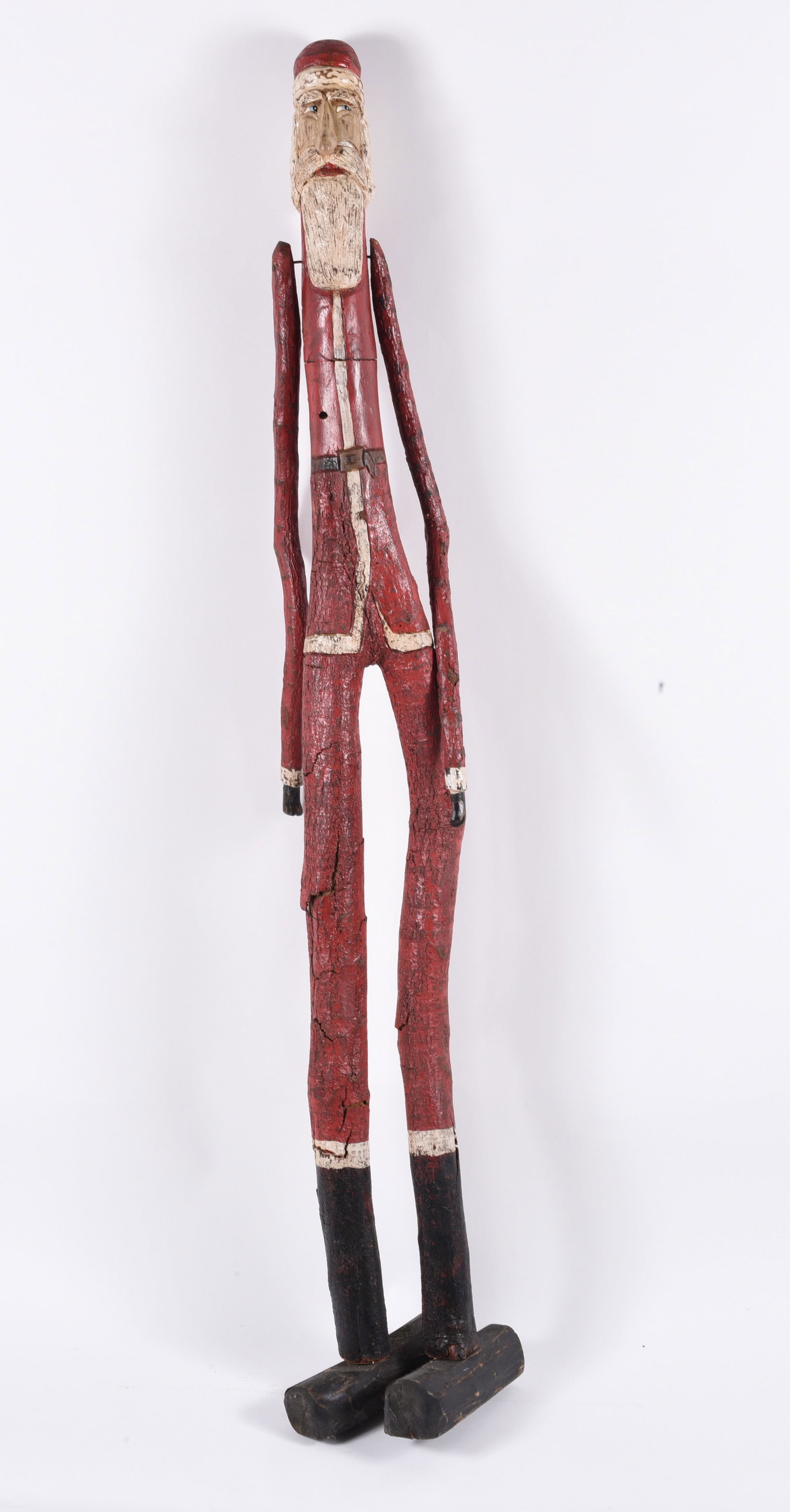 Gary Yost Folk Art Carved Man (1 of 3)