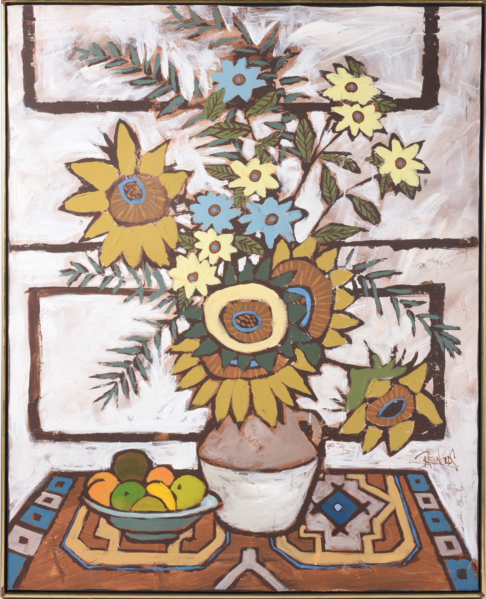 Lee Reynolds Painting on Canvas (1 of 2)