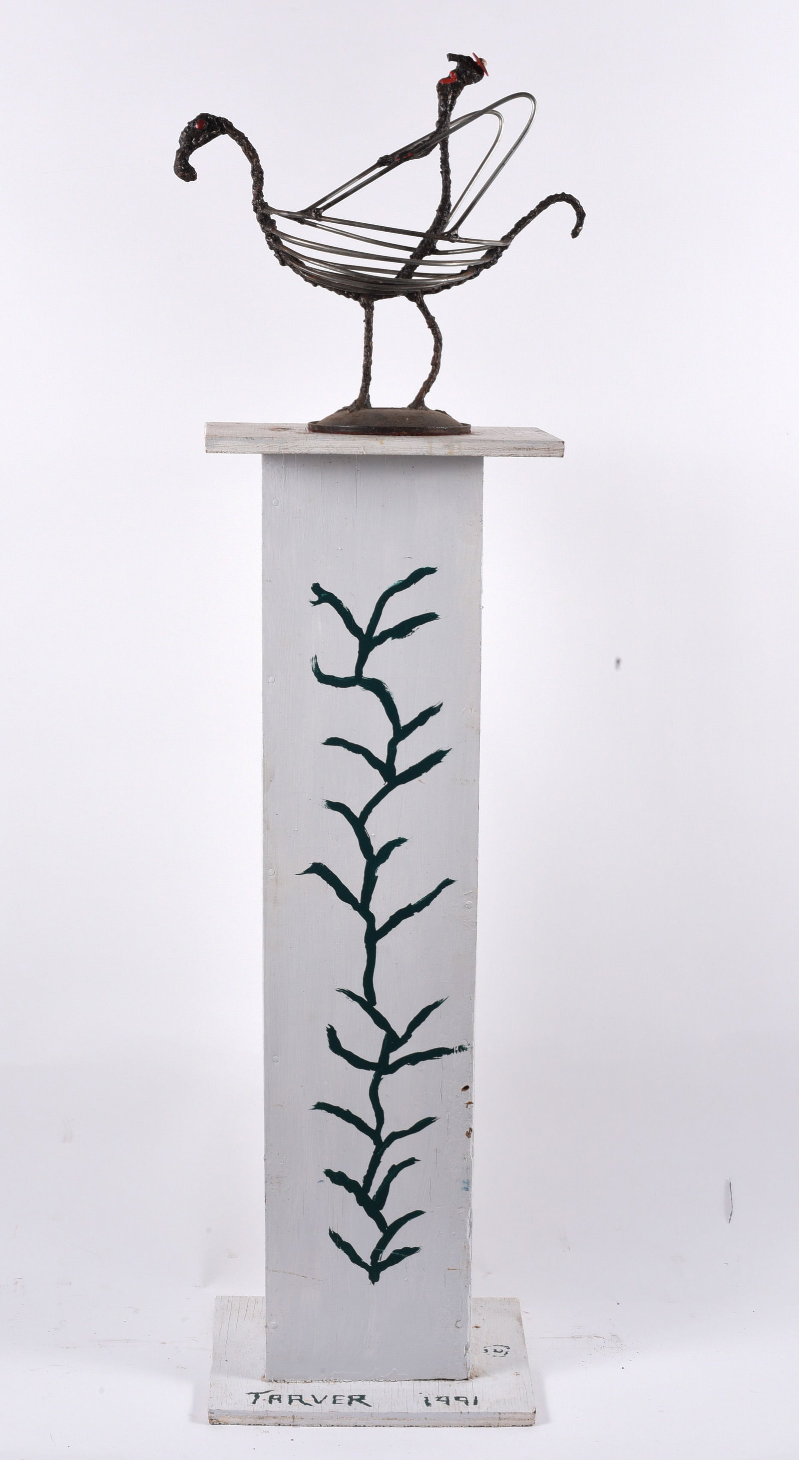 Willie Tarver Sculpture with Base (1 of 5)